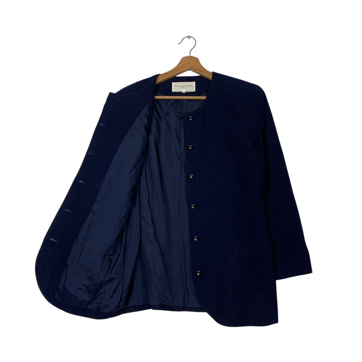 Balenciaga Balenciaga Wool Women Jacket Size L / US 10 / IT 46 - 9 Thumbnail