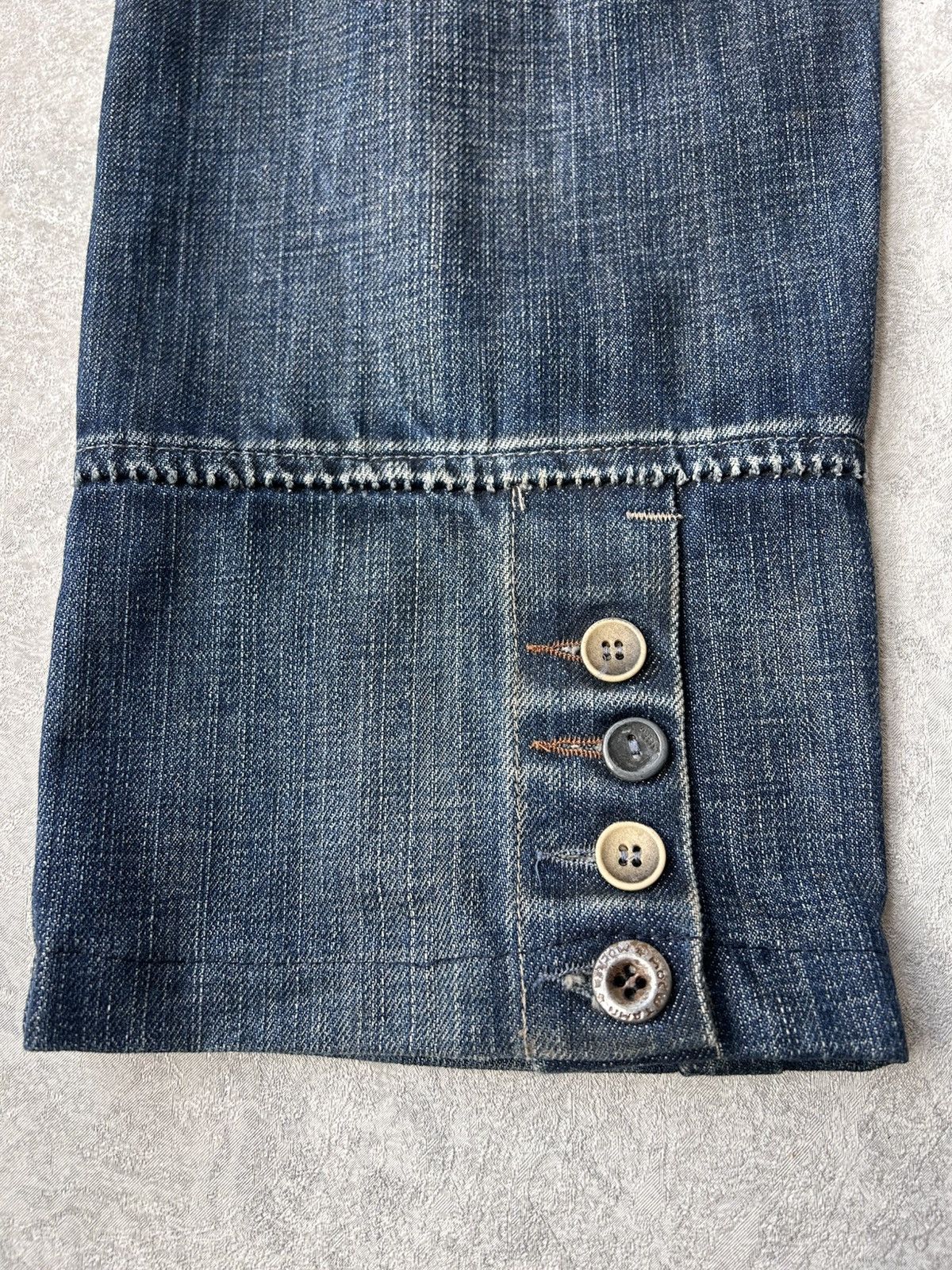 Marithe + Francois Girbaud Vintage Marithe Francois Girbaud Cropped Denim Jeans Size US 32 / EU 48 - 10 Thumbnail