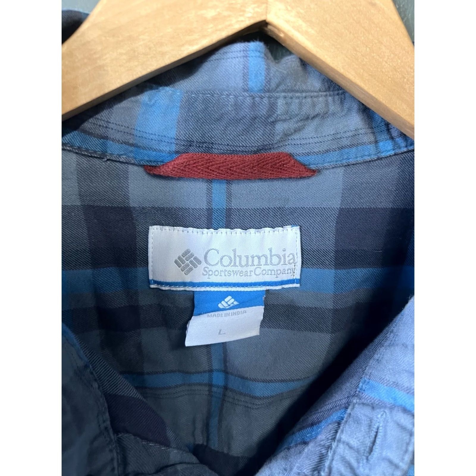 Vintage Columbia Shirt Mens Gray Long Sleeve Plaid Button-Up Size L Size US L / EU 52-54 / 3 - 3 Thumbnail