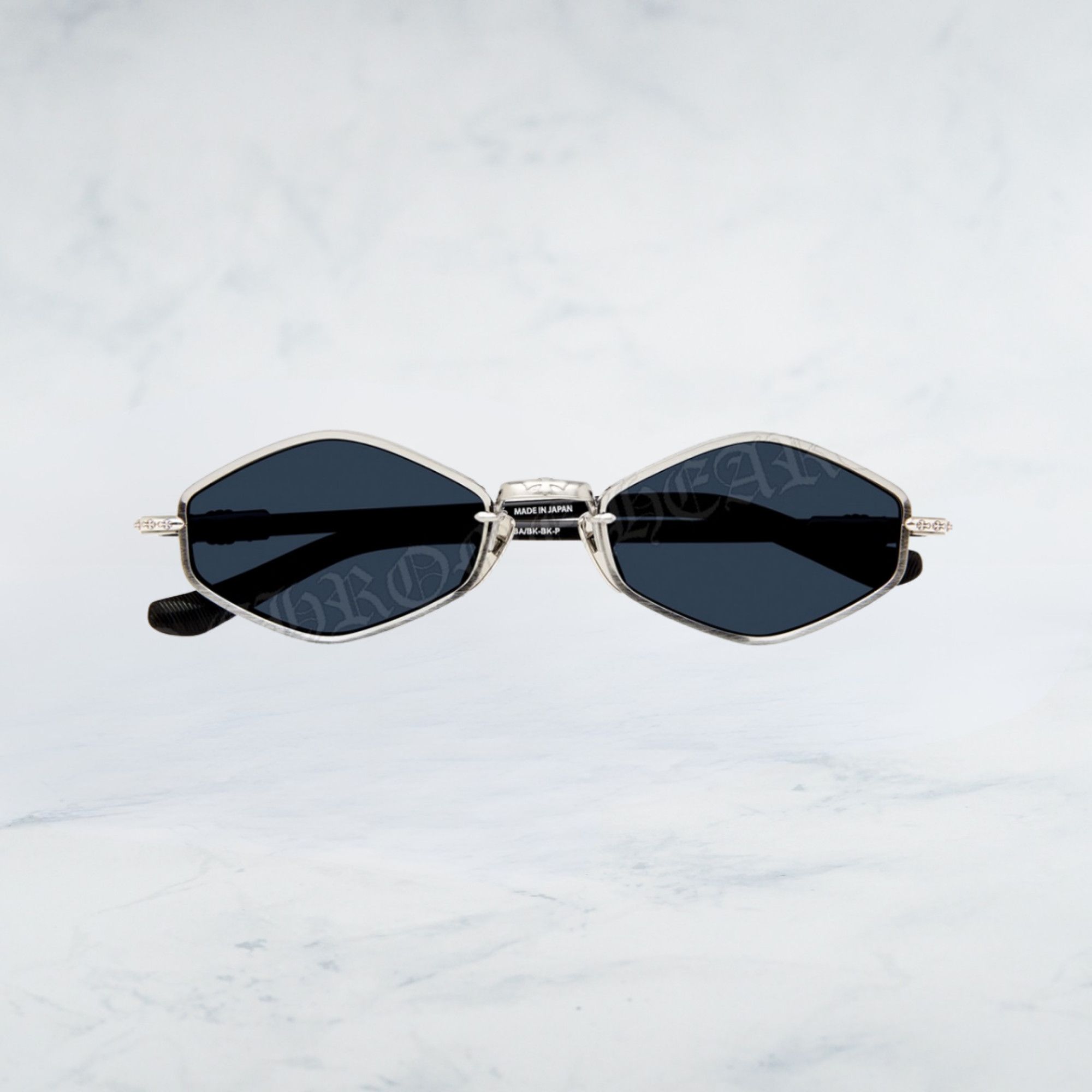 Chrome Hearts Chrome Hearts NIP SLIP BRUSHED ALLOY / BLACK SUNGLASSES Size ONE SIZE - 2 Thumbnail