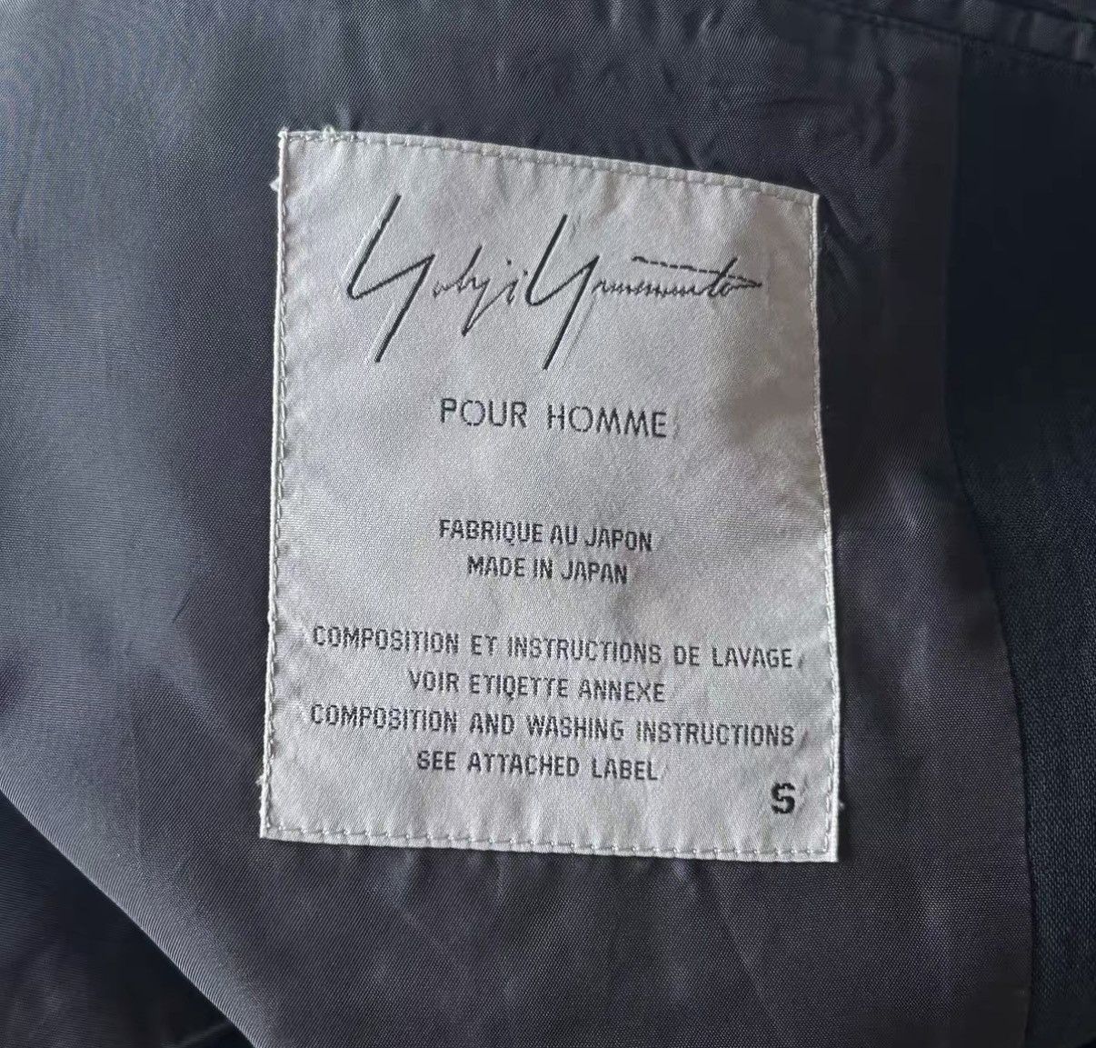 Yohji Yamamoto Yohji Yamamoto 95SS Sashiko Sleeve Blazer K4 Size US S / EU 44-46 / 1 - 6 Thumbnail