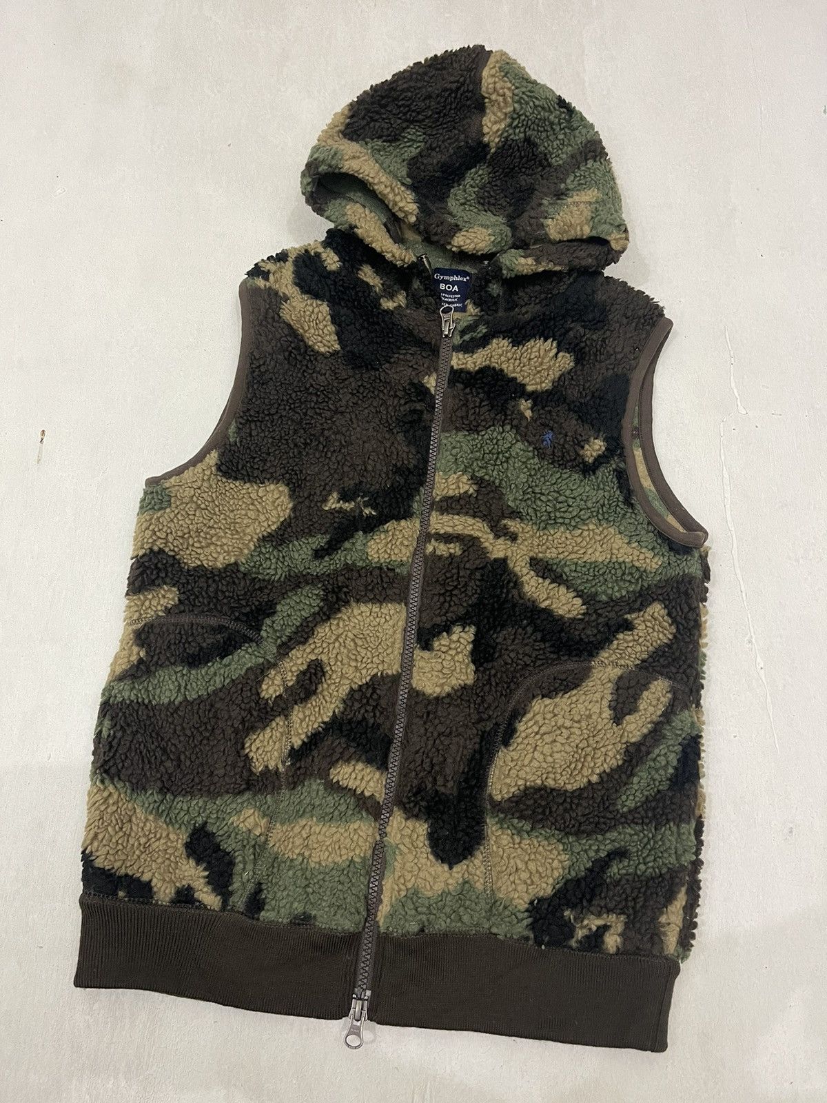 Gymphlex Boa Design Army Hoodie Vests