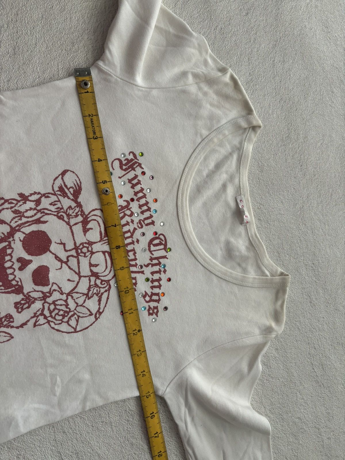 Hysteric Glamour Y2k colza skull ifsixwasnine punk style longsleeve Size M / US 6-8 / IT 42-44 - 7 Thumbnail