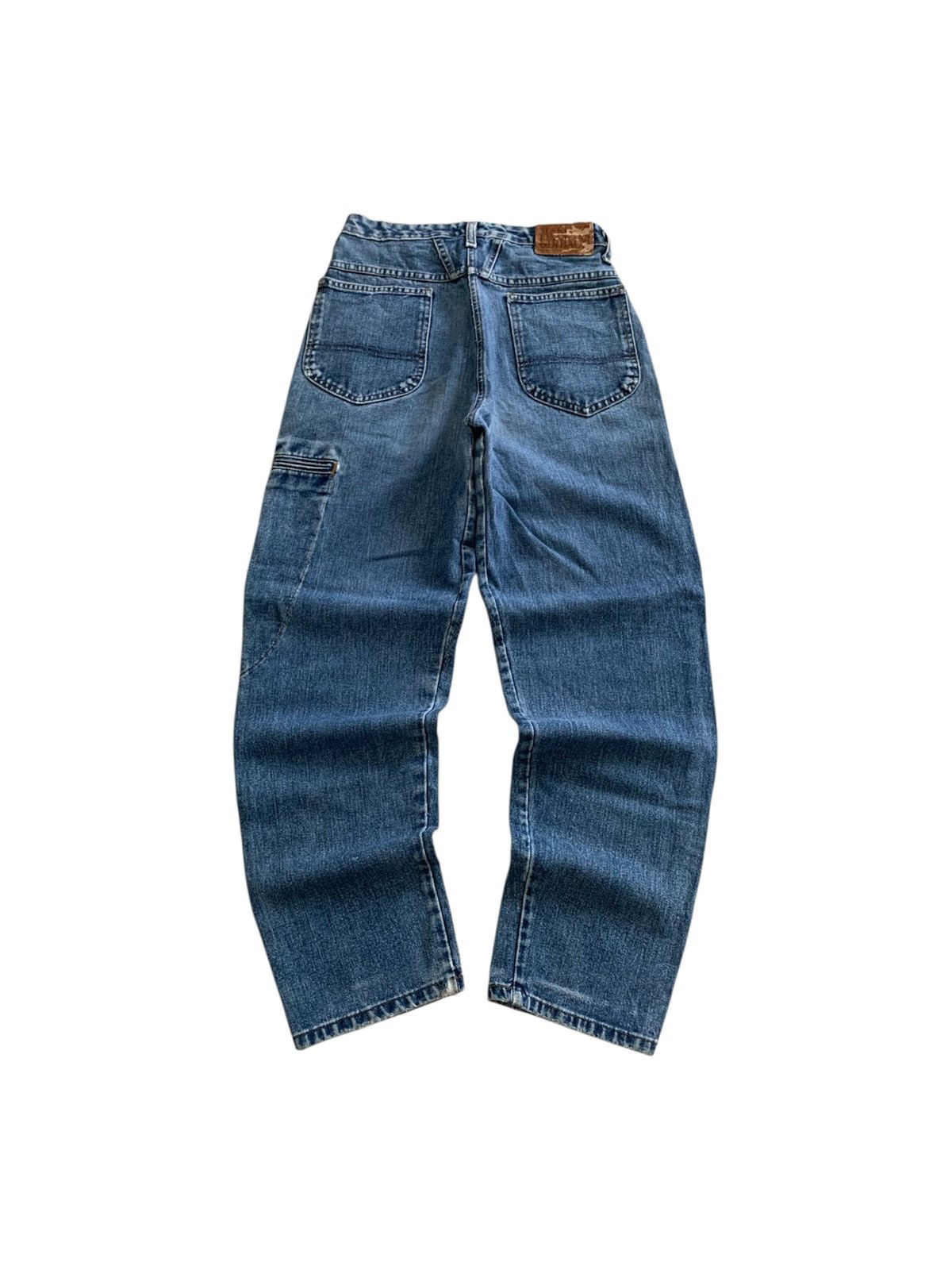 Marithe + Francois Girbaud Marithe Francois Girbaud Baggy Blue Jeans Size 26" / US 2 / IT 38 - 8 Thumbnail