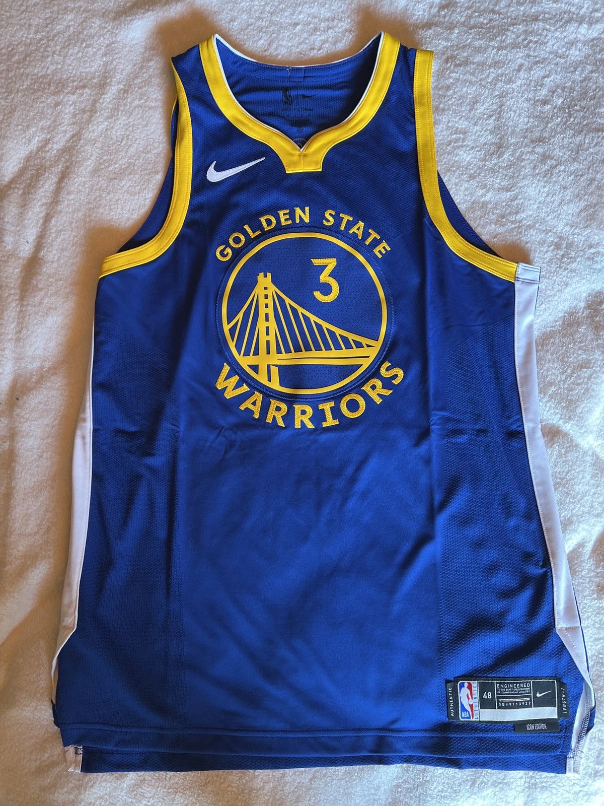 Nike Golden State Warriors POOLE jersey Size US L / EU 52-54 / 3 - 1 Thumbnail