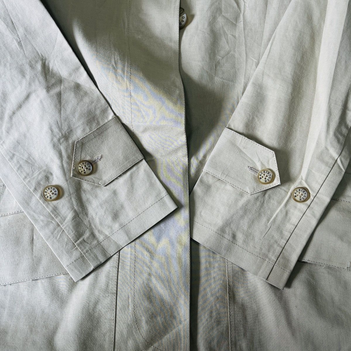 Mackintosh Mackintosh Trench Coat Made In Scotland Handmade Jacket Size US S / EU 44-46 / 1 - 10 Thumbnail