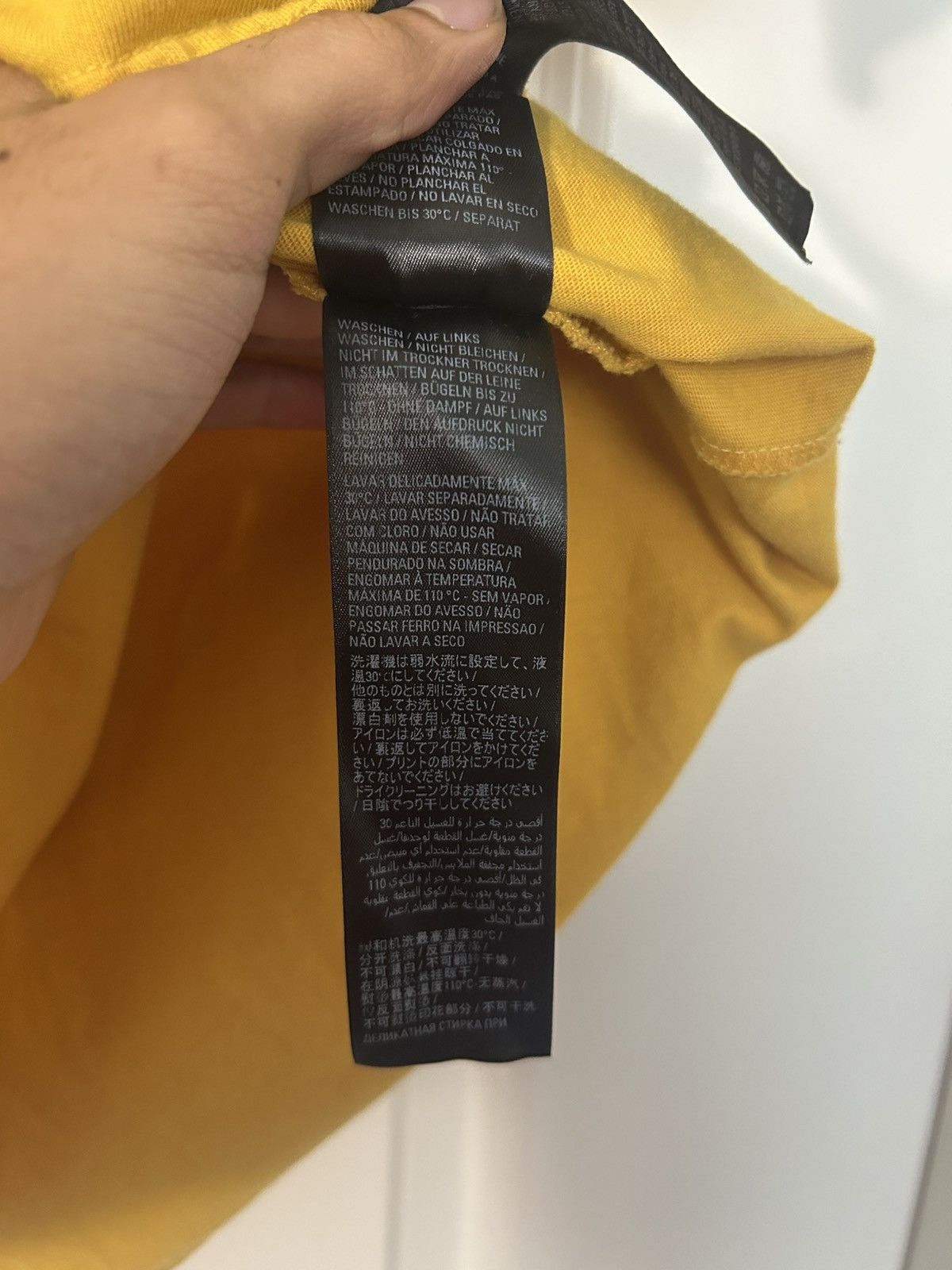 Balenciaga Balenciaga hand drawn political campaign shirt yellow Size US S / EU 44-46 / 1 - 8 Thumbnail