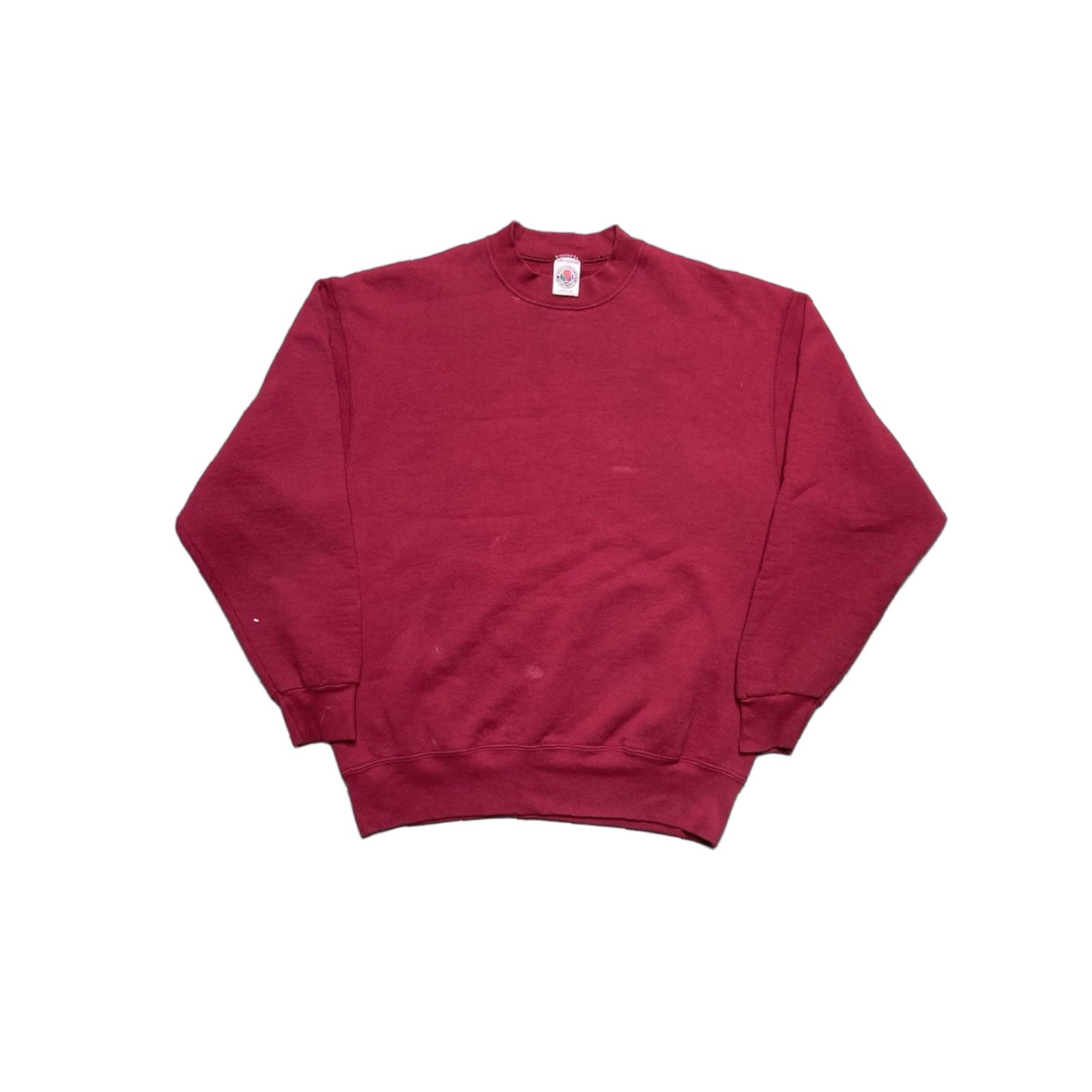 Vintage VINTAGE 90s Sweatshirt Munsingwear Crewneck Red Large Men Pullover Shirt Size US L / EU 52-54 / 3 - 1 Thumbnail