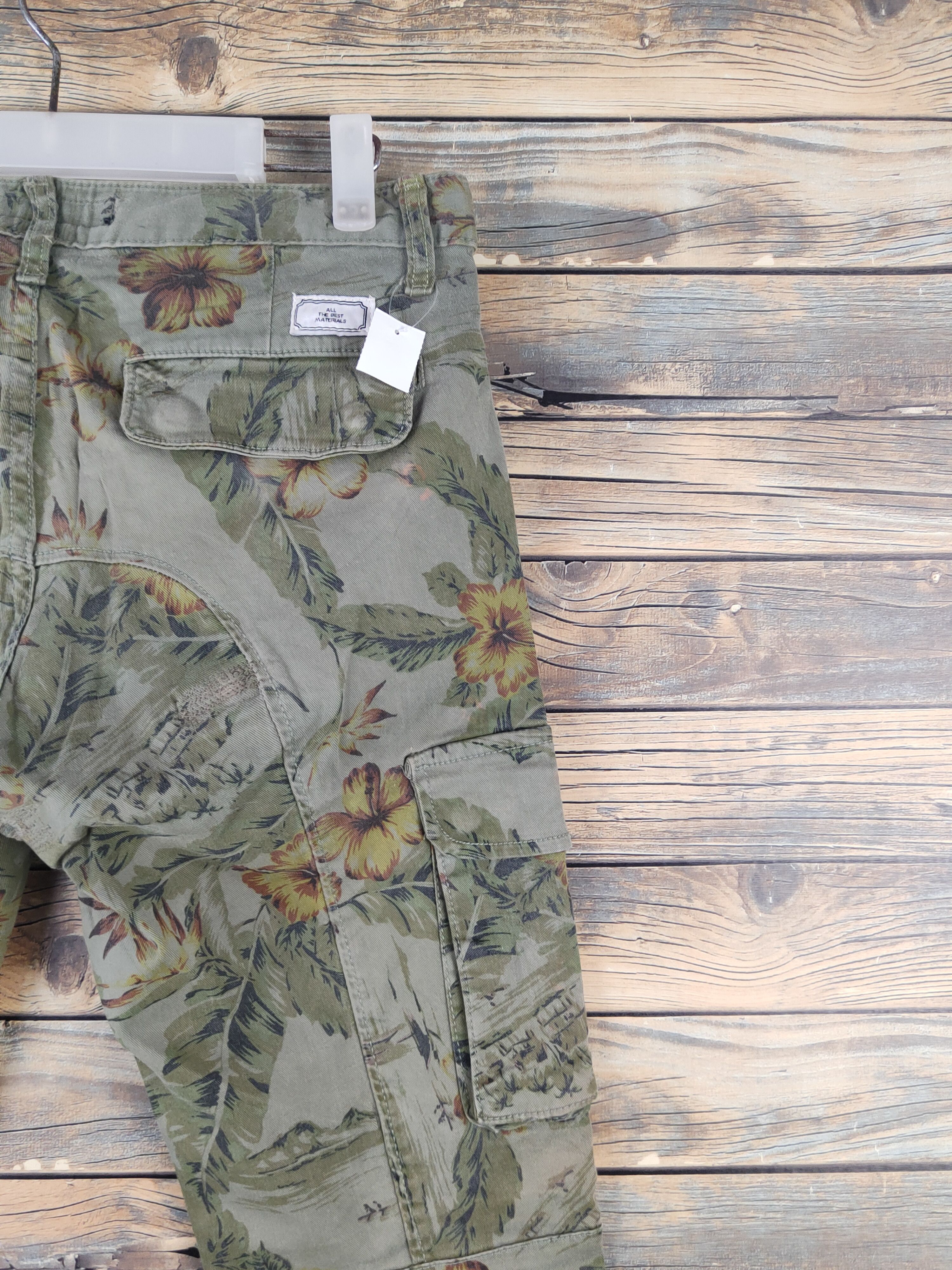 Japanese Brand DLL For One Olive Multipocket Tactical Cargo Pants #1498 Size 30" / US 8 / IT 44 - 11 Thumbnail