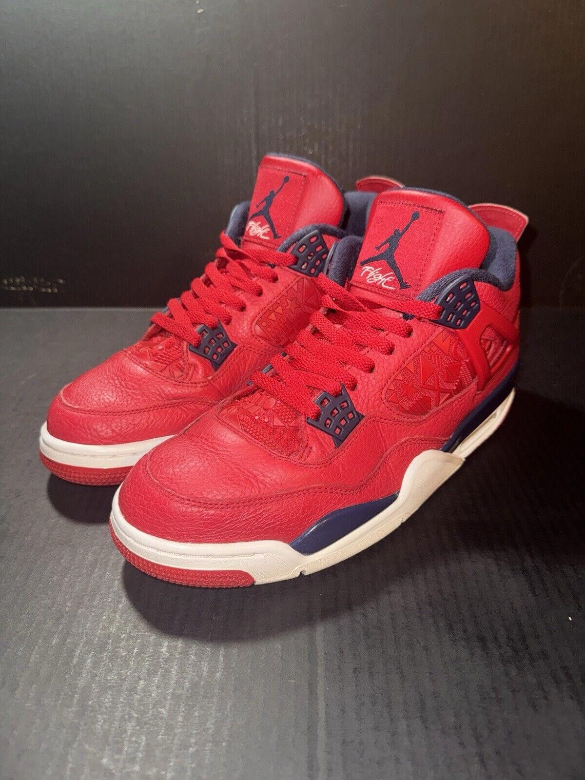 Jordan Brand Nike Air Jordan 4 FIBA Gym Red - CI1184-617 - Size 10.5 Size US 10.5 / EU 43-44 - 4 Thumbnail
