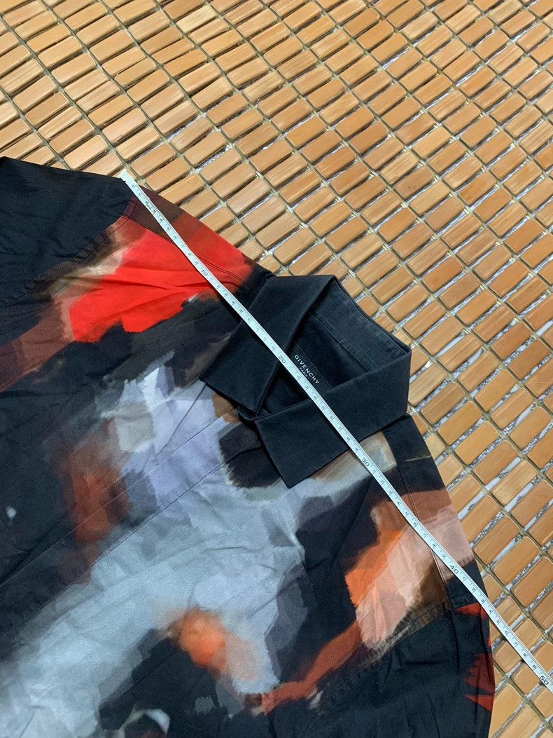 Givenchy Givenchy Size38 Oil Painting Dog Shirt Size US M / EU 48-50 / 2 - 6 Thumbnail