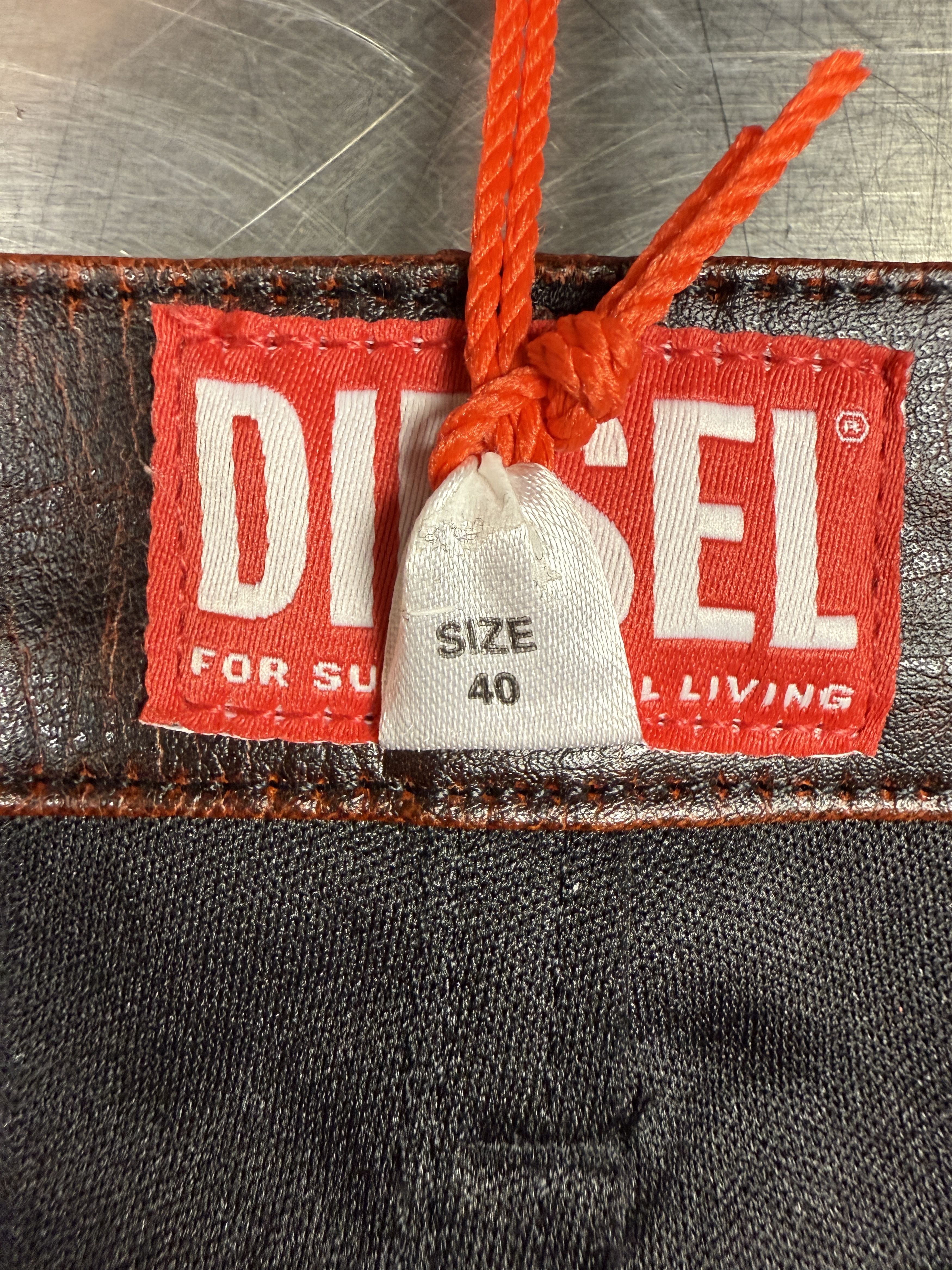 Diesel $495 Diesel O-KIN Mini Skirt Size 27" / US 4 / IT 40 - 14 Thumbnail