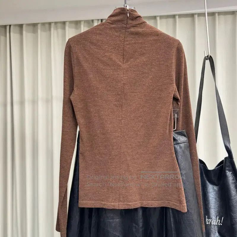 Kenzo KENZO Brown Wool Turtleneck Sweater for Women . Size S / US 4 / IT 40 - 6 Thumbnail