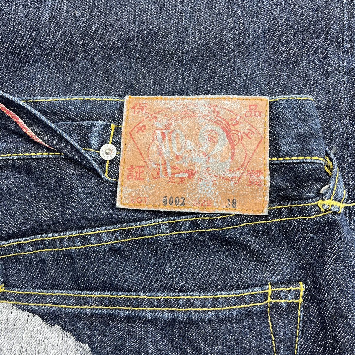 Evisu Vintage Evisu Daicock Big Logo Selvedge Jeans Size US 29 - 7 Thumbnail