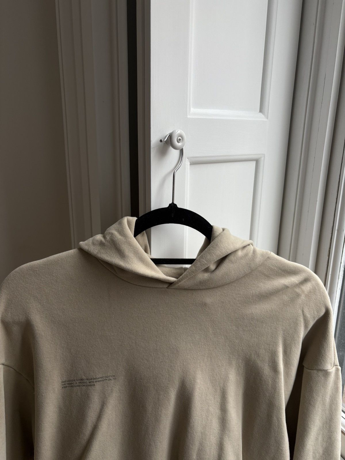 Pangaia PANGAIA Organic Cotton Pullover Hoodie Beige Women’s Size S Size S / US 4 / IT 40 - 2 Thumbnail