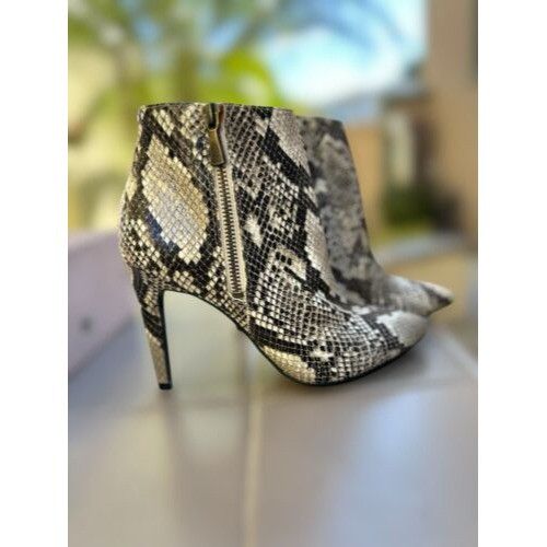 BP. BP. Womens Catch Me Snake Print Zip Up Ankle Short Booties S Size US 6.5 / IT 36.5 - 2 Thumbnail