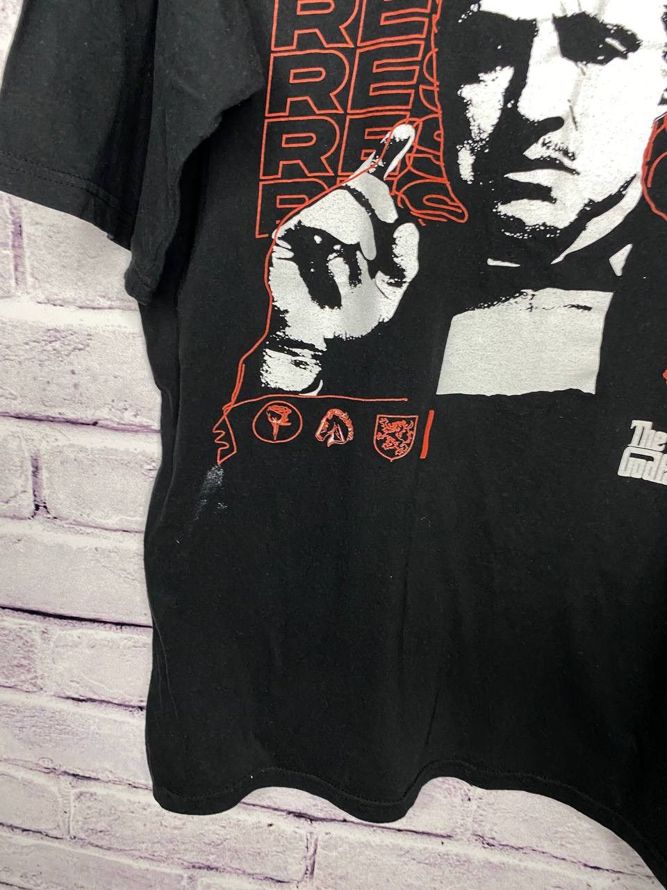 Band Tees MENS Vintage T-Shirt The Godfather Band tees STREETWEAR Size US XXL / EU 58 / 5 - 6 Thumbnail