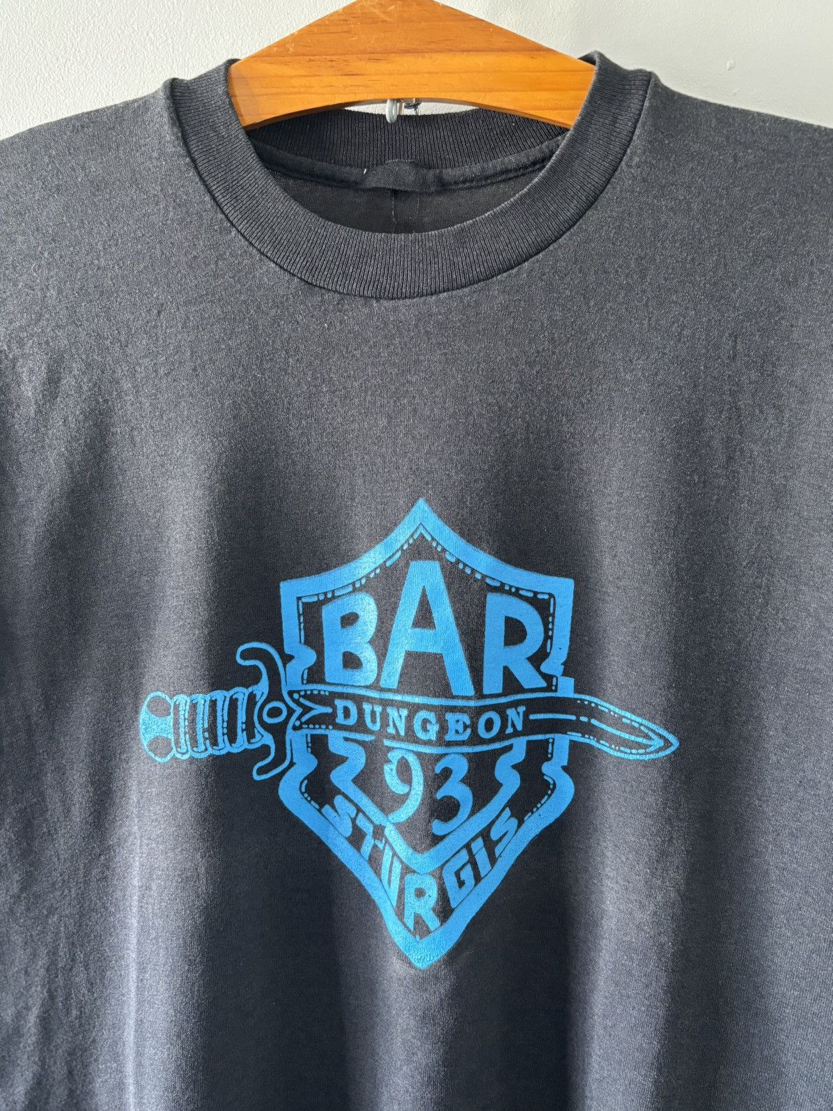 Vintage Vintage 90s Strugis Dungeon Bar Biker Shirt Size US M / EU 48-50 / 2 - 3 Thumbnail