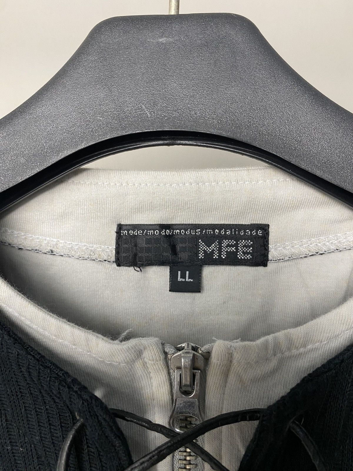 14th Addiction × KMRii × Yasuyuki Ishii MFE Double Layer Laces Up Tshirt Size US M / EU 48-50 / 2 - 7 Thumbnail
