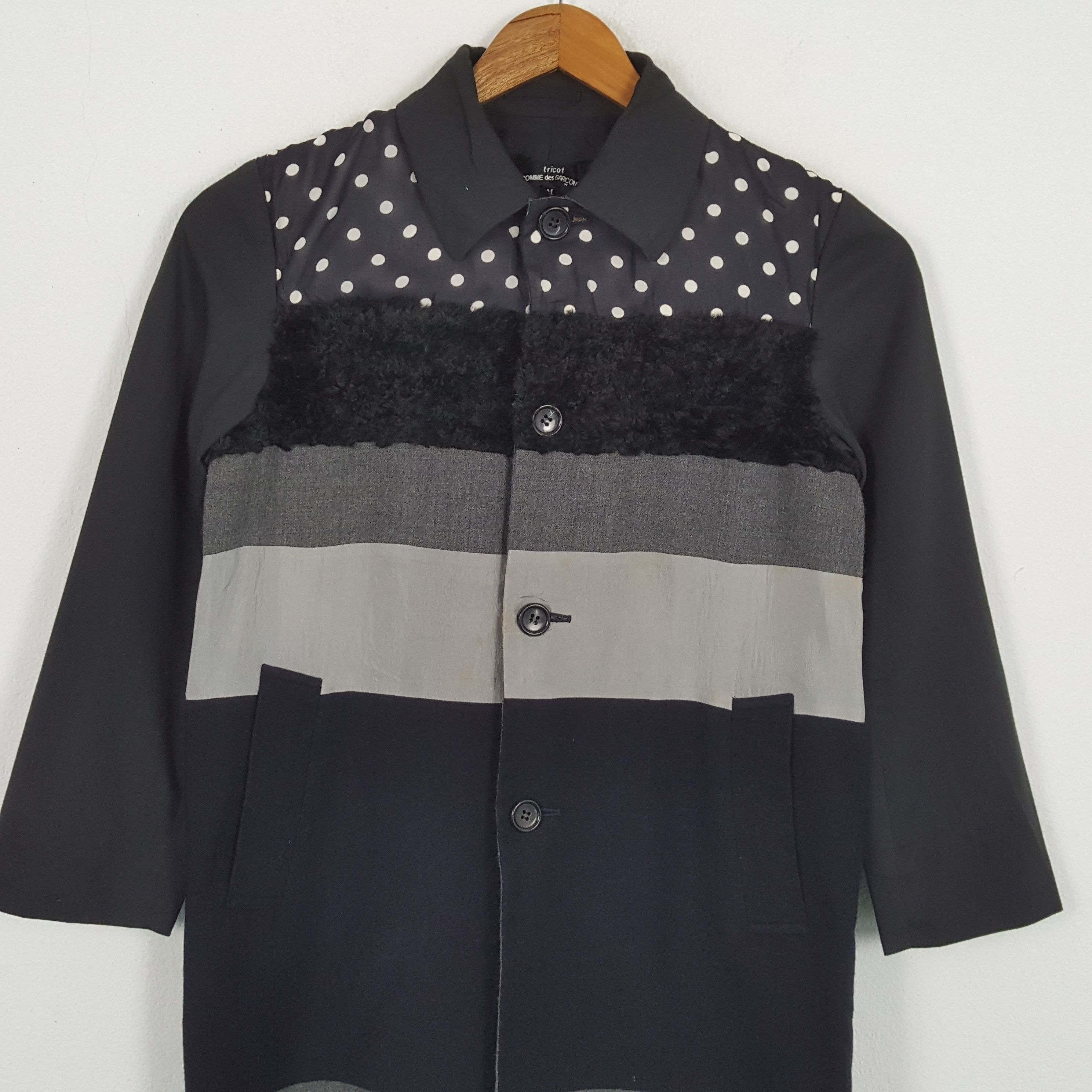 Comme des Garcons × Japanese Brand × Vintage Vintage COMME des GARÇONS TRICOT Japanese Designer Jacket Size M / US 6-8 / IT 42-44 - 2 Thumbnail