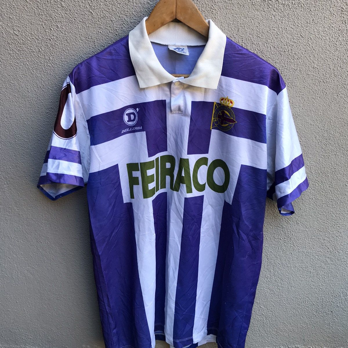 Vintage Vintage DEPORTIVO De LA CORUNA jersey club Size US L / EU 52-54 / 3 - 2 Thumbnail