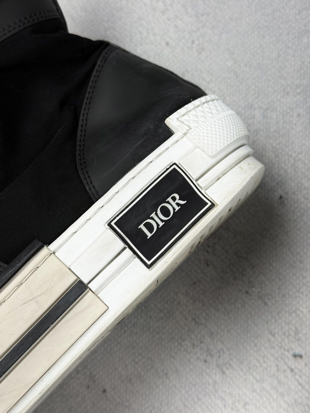 Dior Dior B23 High Top Black Archive Luxury Itali Sneakers y2k Size US 10 / EU 43 - 10 Thumbnail