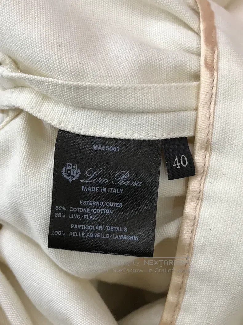 Loro Piana LORO PIANA White Tie Coat Jacket Size XS / US 0-2 / IT 36-38 - 6 Thumbnail