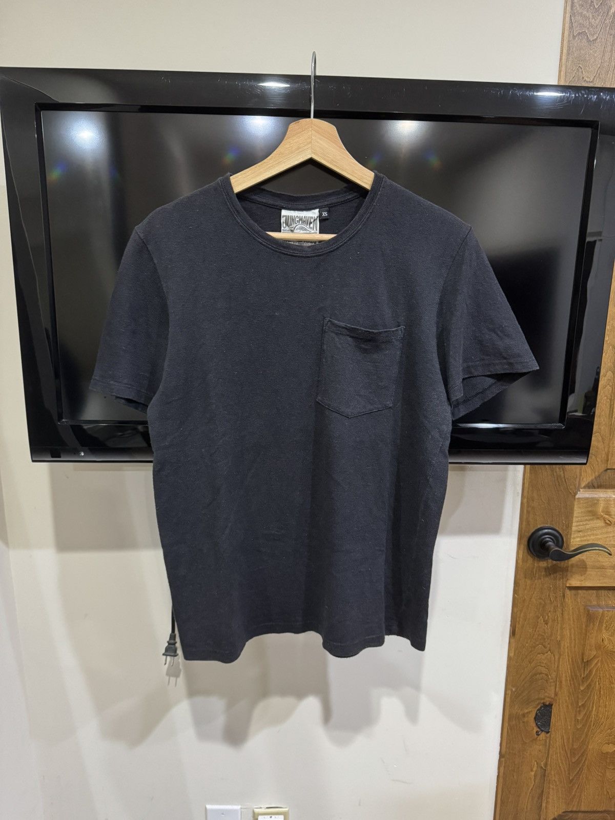 Jungmaven Jungmaven Baja Pocket T-Shirt Washed Black XS Hemp Size US XS / EU 42 / 0 - 3 Thumbnail
