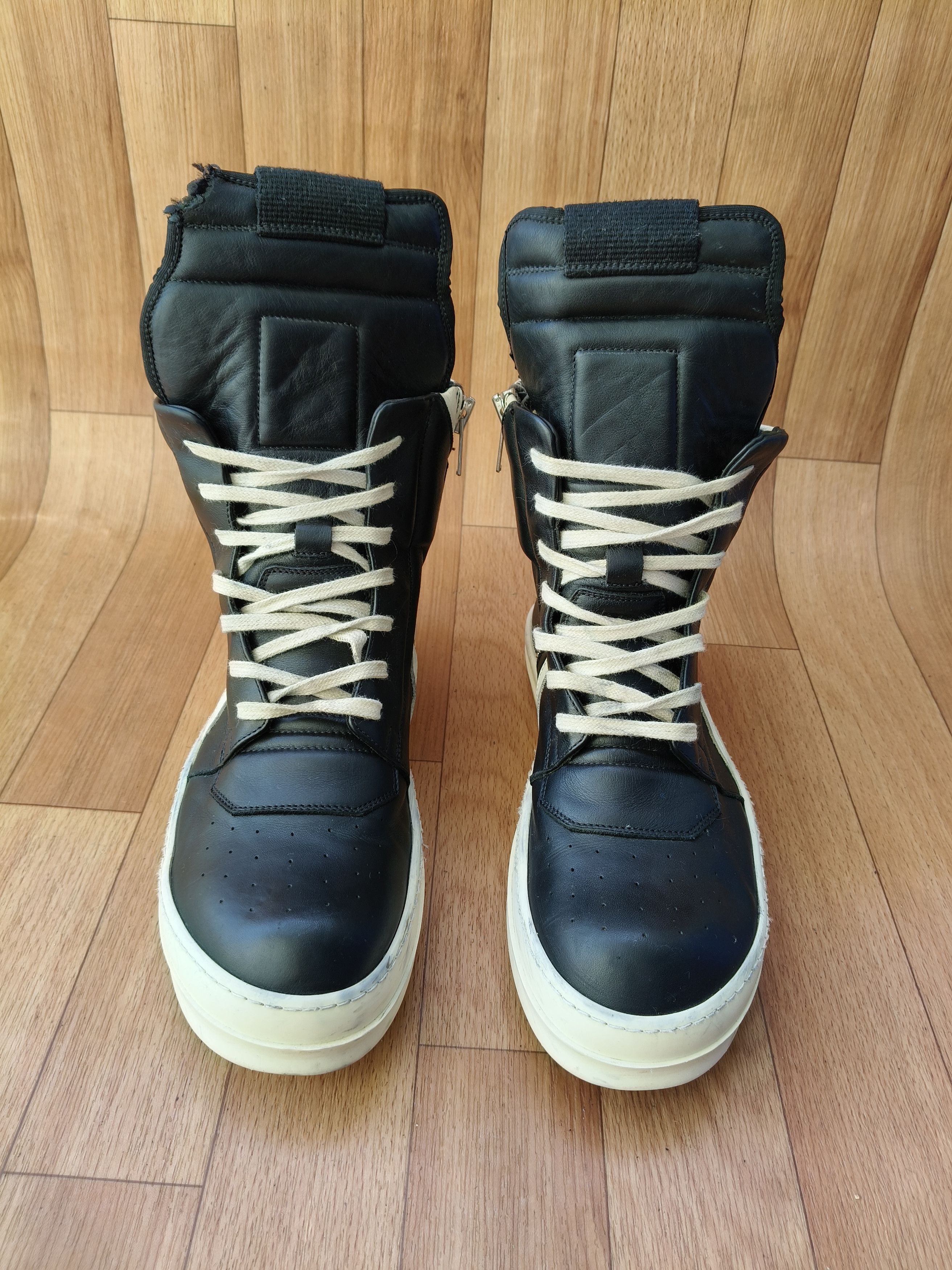 Rick Owens 🕷️💥 2012 mainline pink code Geobasket Size US 9 / EU 42 - 2 Thumbnail