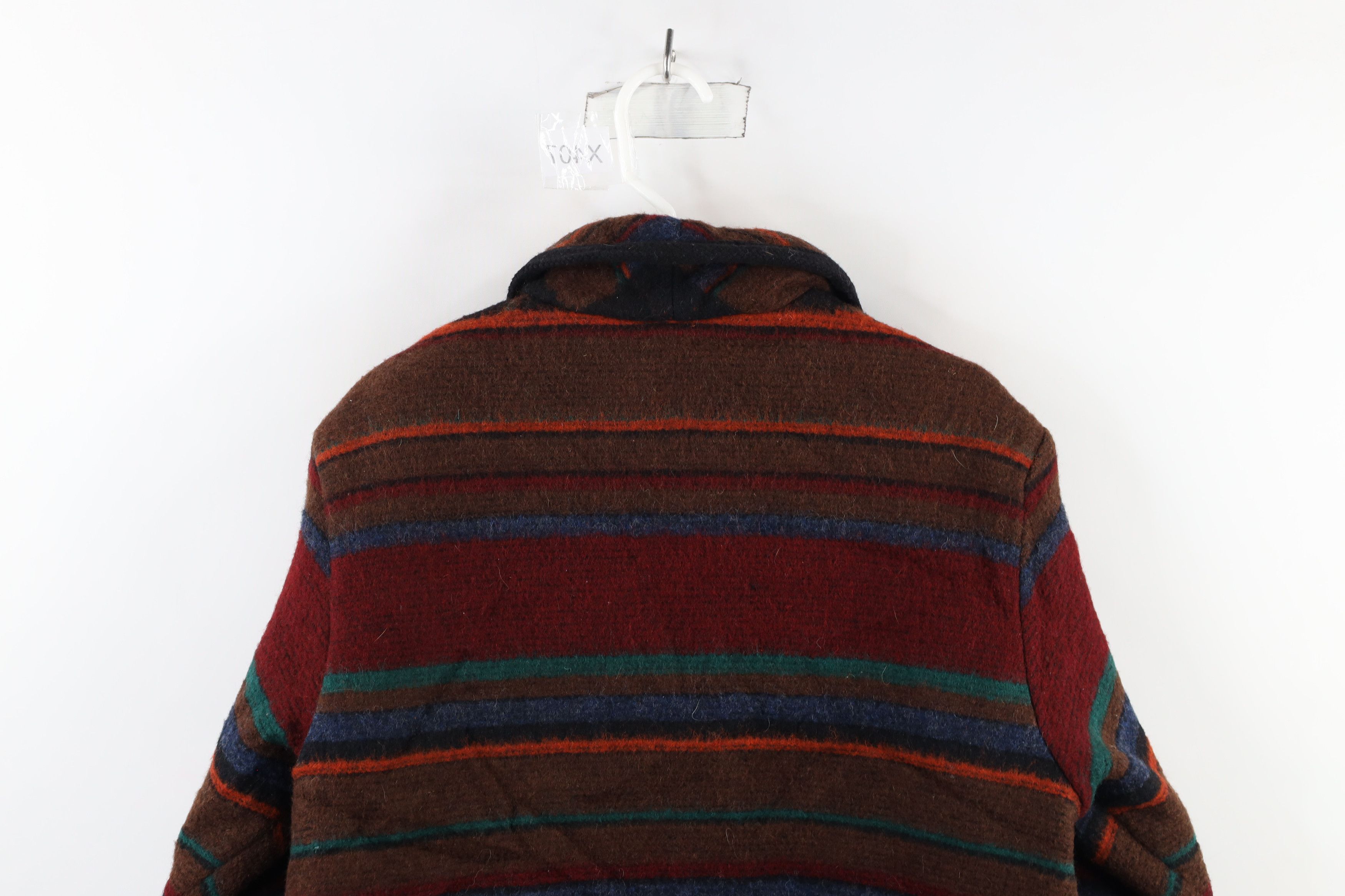 Vintage × Woolrich Woolen Mills Vintage 90s Woolrich Southwestern Wool Blanket Jacket USA Size M / US 6-8 / IT 42-44 - 11 Thumbnail