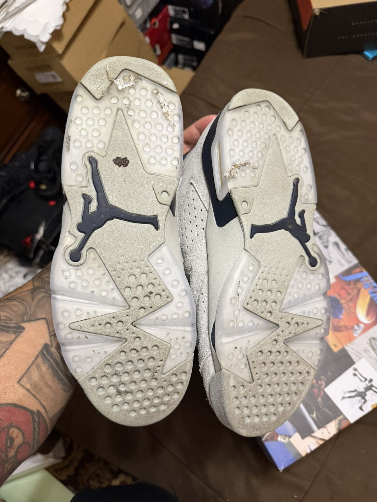 Jordan Brand Georgetown Jordan 6 Size US 8 / EU 41 - 4 Thumbnail