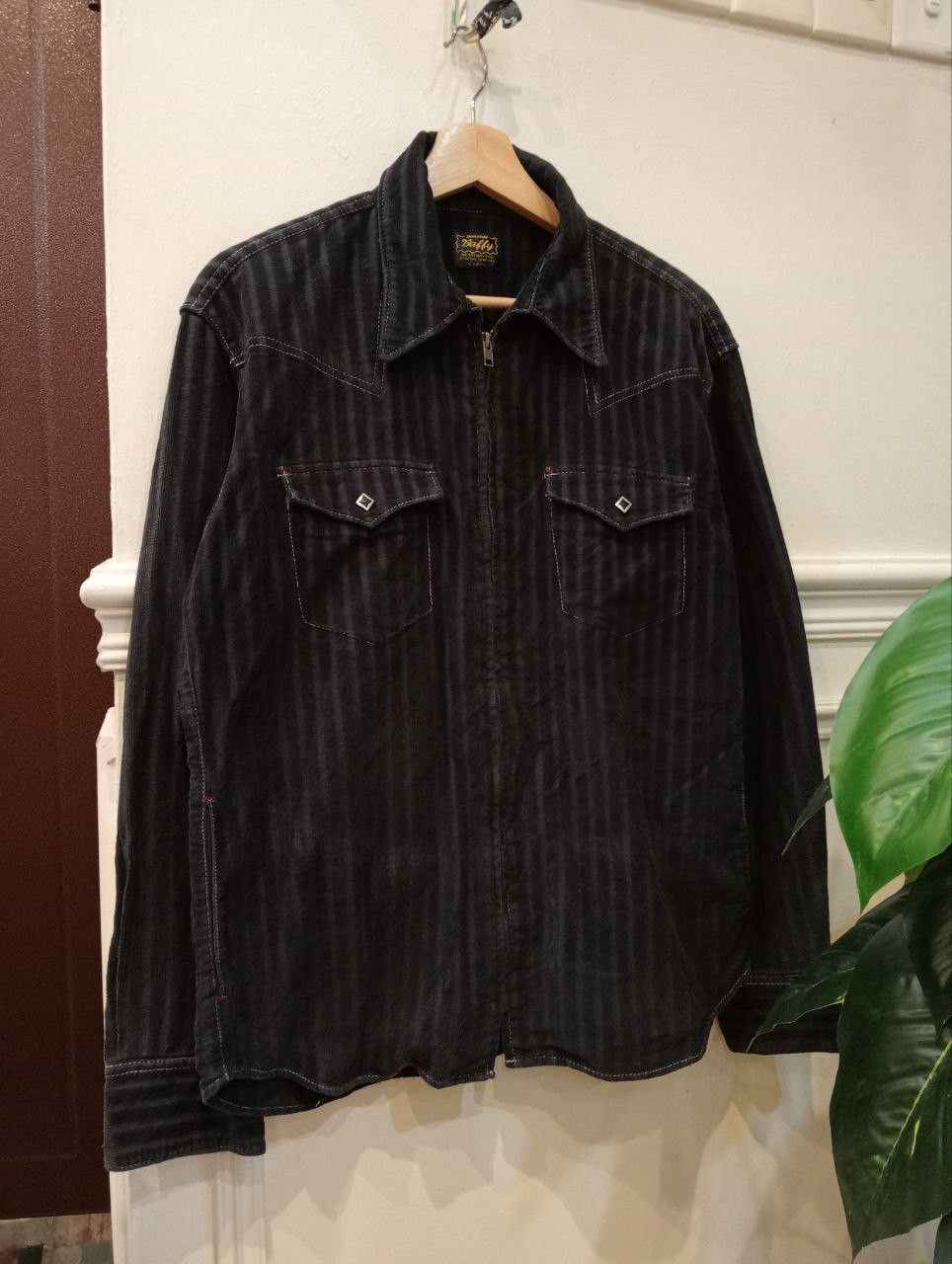 Japanese Brand BAFFY WESTERN FLANNEL SHIRT - SIZE LARGE Size US L / EU 52-54 / 3 - 2 Thumbnail