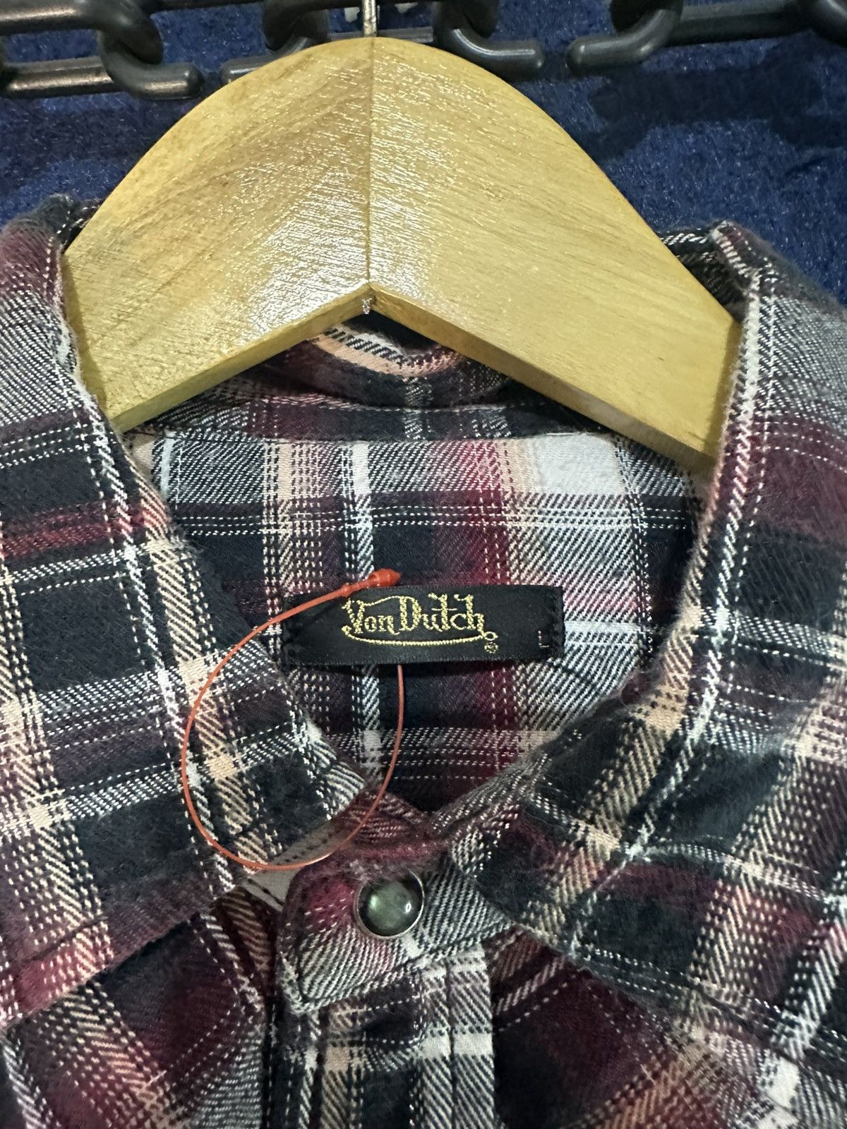 Von Dutch Retro Gothic Poem Von Dutch Shirt Size US L / EU 52-54 / 3 - 13 Thumbnail