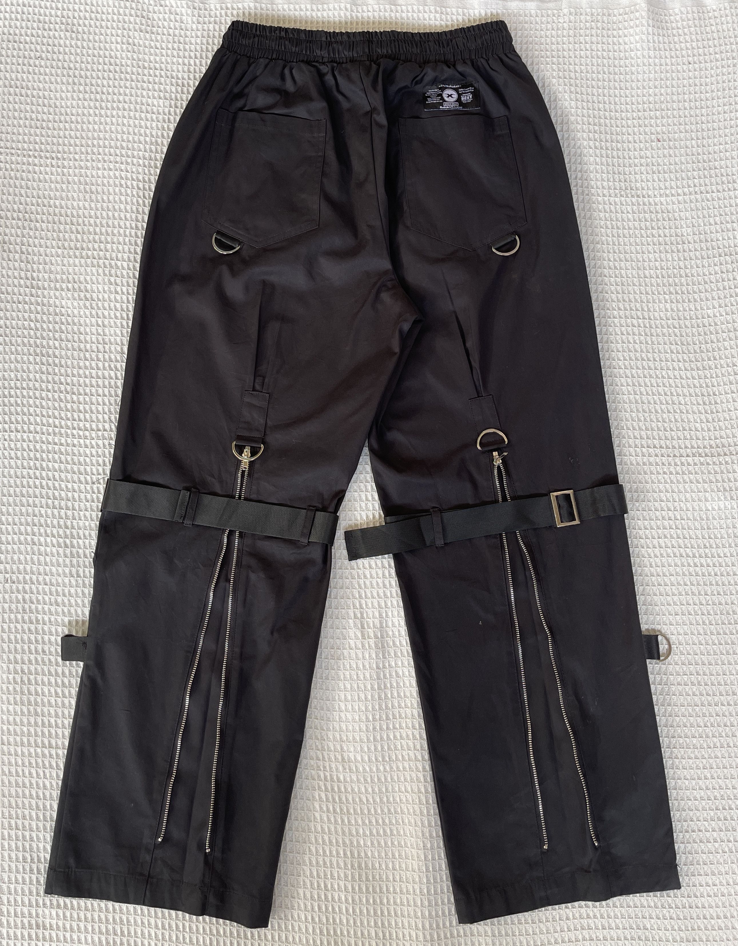 KOZABURO Hype🔥xinyinsu🔥Zipper Bondage Cargo Pants Size US 32 / EU 48 - 1 Thumbnail