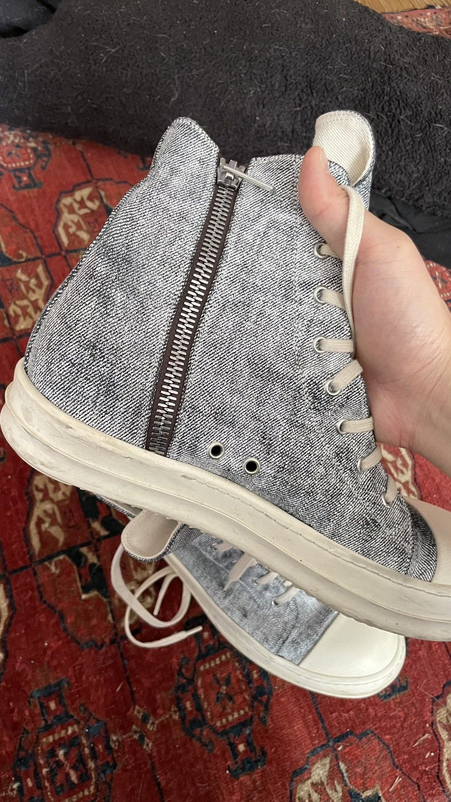 Rick Owens Rick Owens x Self Edge Ramones Size US 10 / EU 43 - 6 Thumbnail