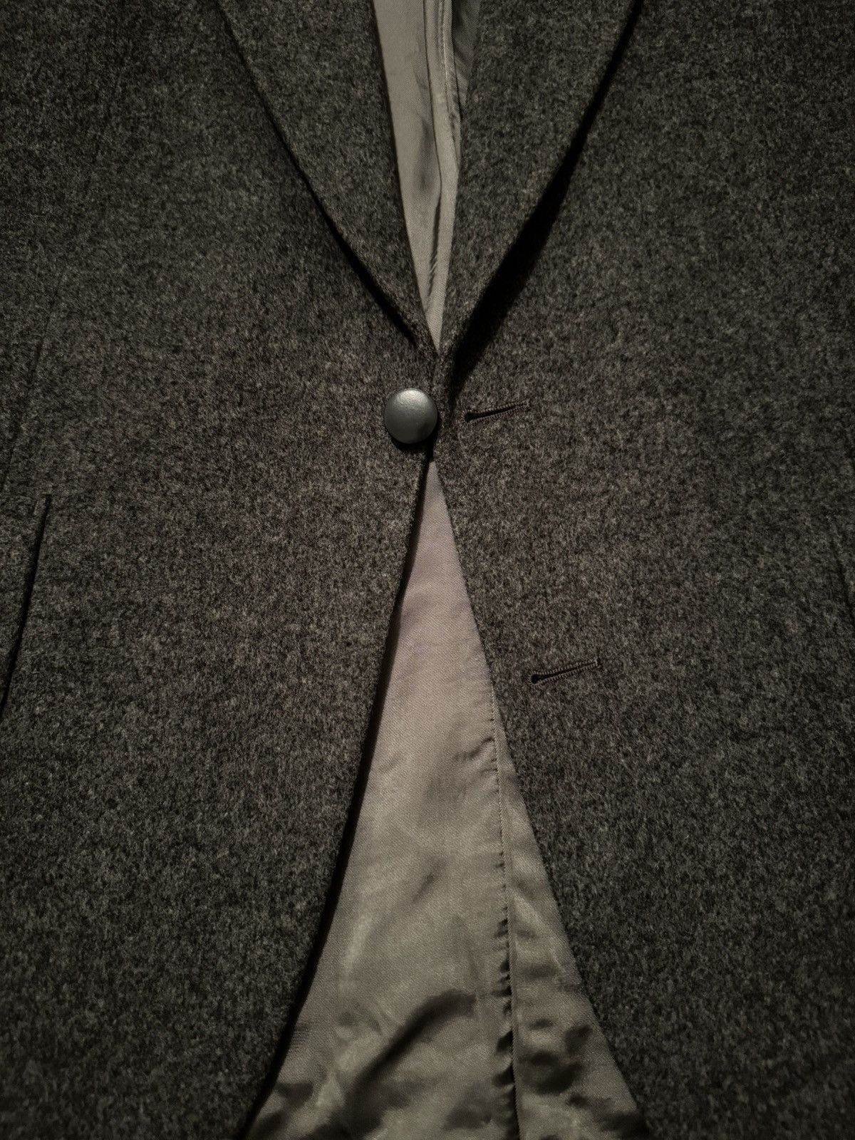Yves Saint Laurent Archival 70s YSL Rive Gauche France Tuxedo Jacket Slim 38R Size 38R - 6 Thumbnail