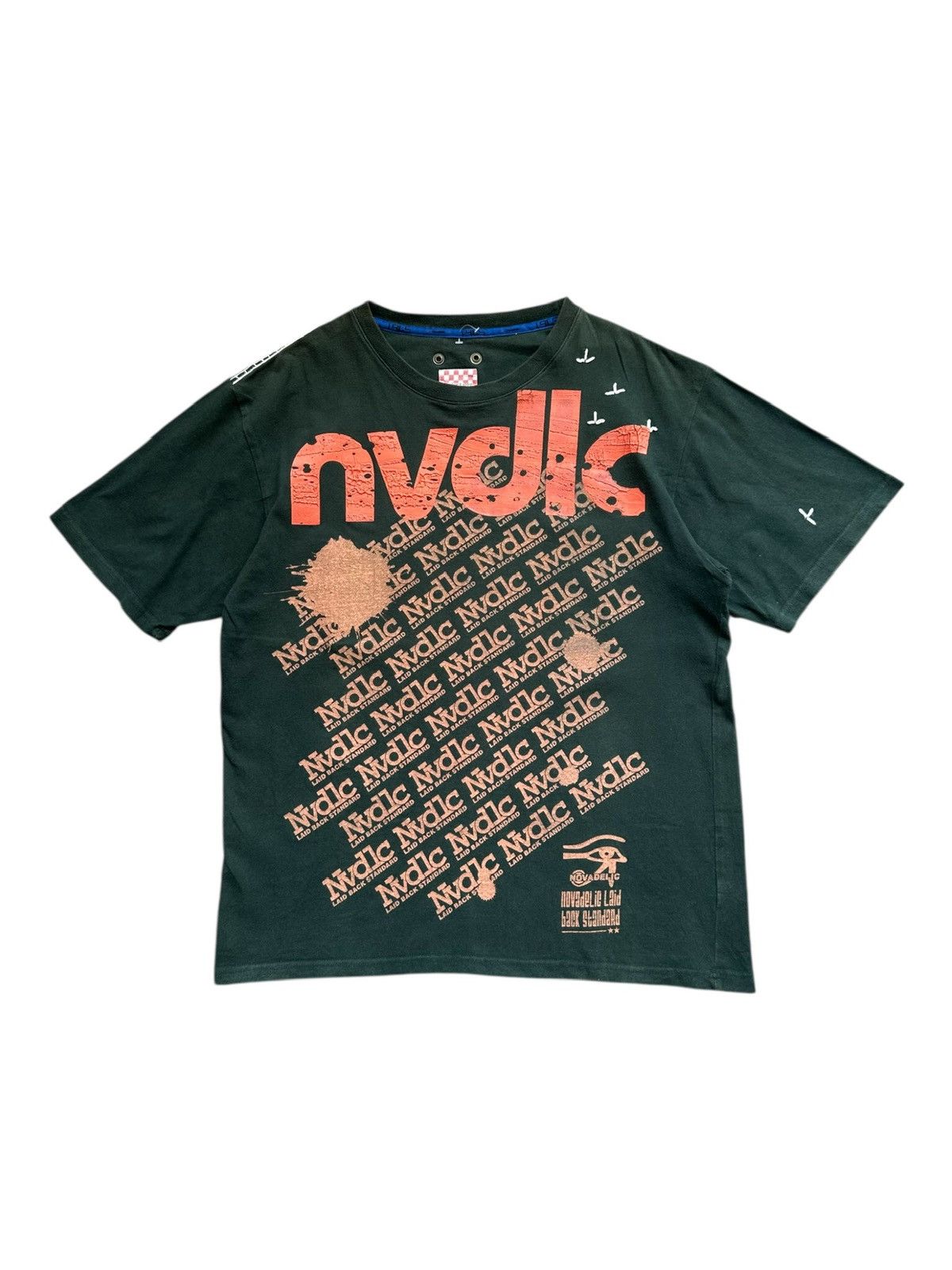 Japanese Brand 2000's Velvet Dog by Novadelic archival tee Size US M / EU 48-50 / 2 - 1 Thumbnail