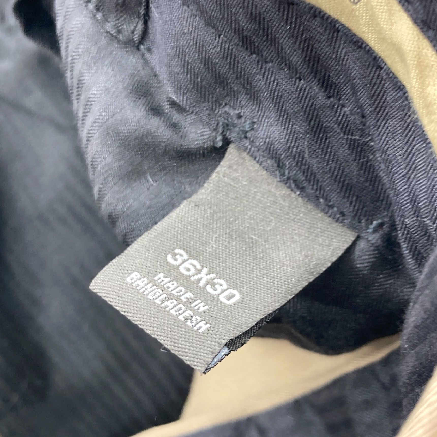 Croft & Barrow Croft & Barrow Mens 36x30 Brown Microfiber Wrinkle Resistant Pants Flat Front Casual Chino Straight Pockets Easy Care Mens Reg Size US 36 / EU 52 - 5 Thumbnail