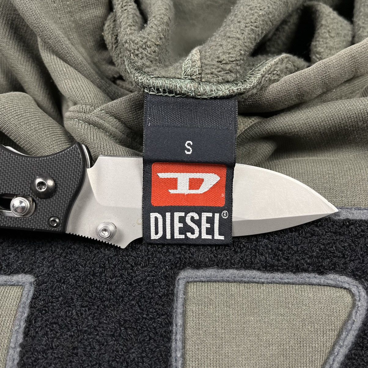 Diesel Vintage Diesel big D logo rare hoodie 90’s Size US S / EU 44-46 / 1 - 6 Thumbnail