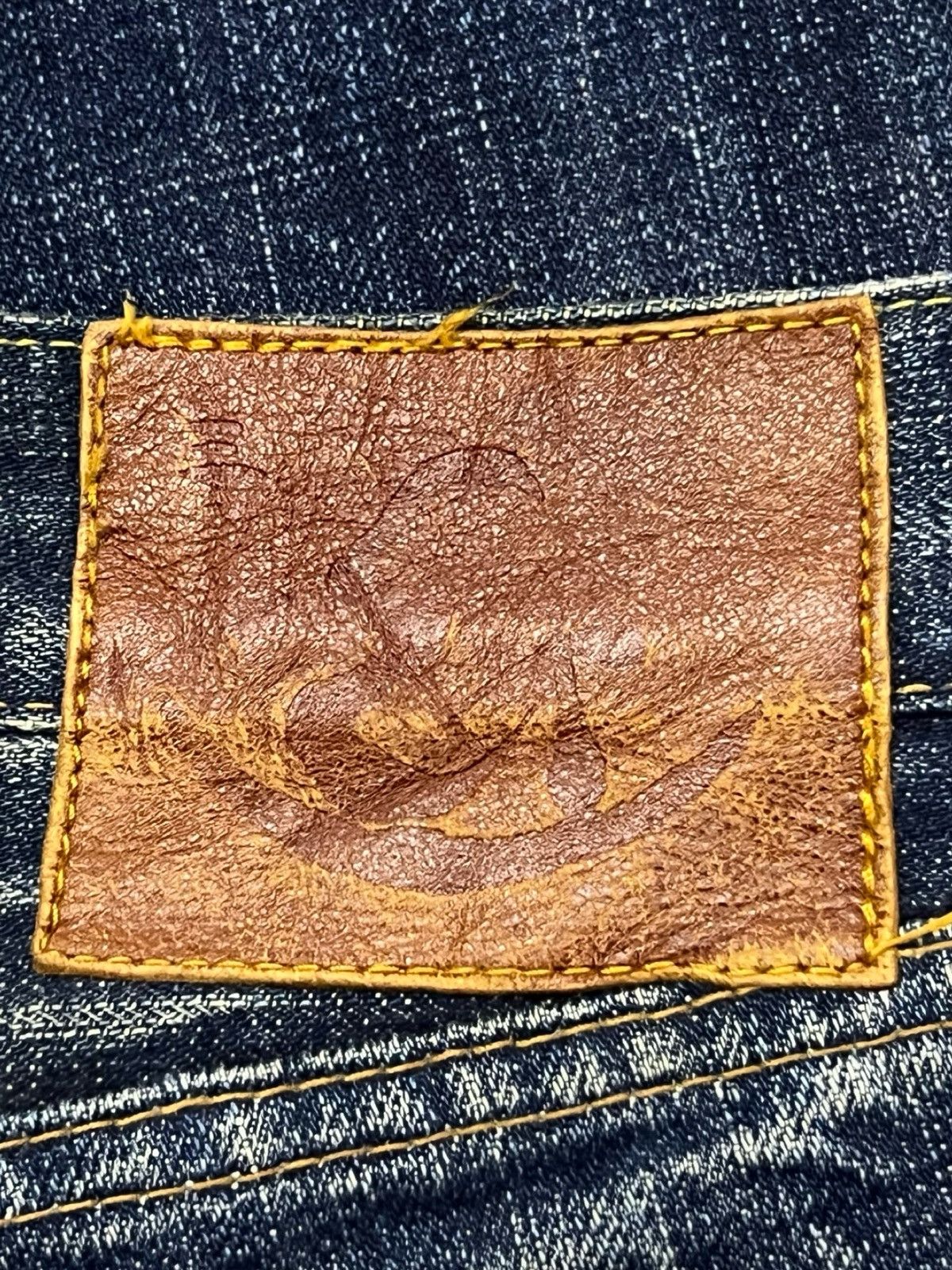 Eternal Vintage ETERNAL Japanese Denim | Vintage Faded Honeycomb Size US 33 - 14 Thumbnail