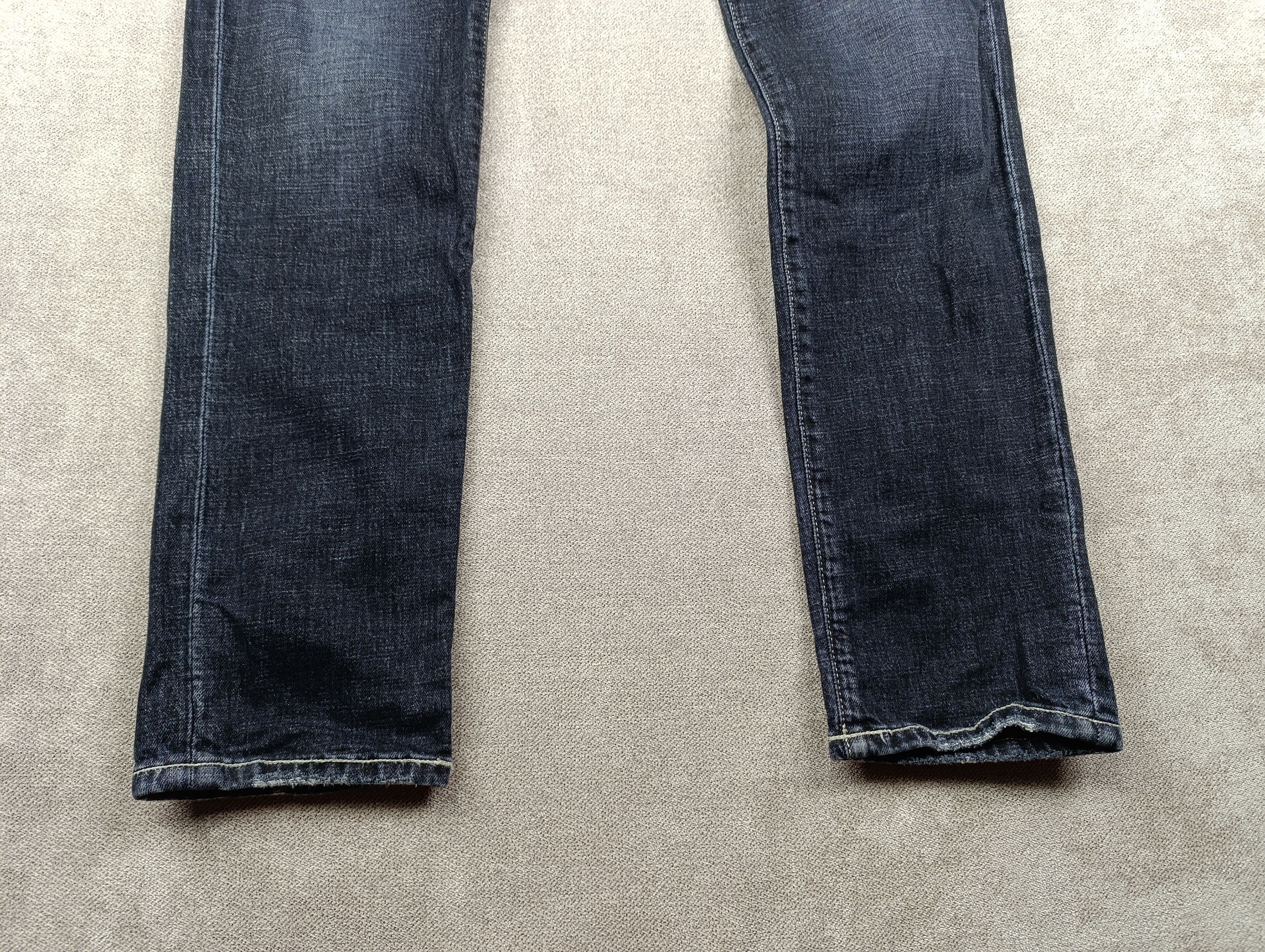 E. Marinella E.MARINELLA JEANS MILANO BUTTON FLY SLIM FIT FOR 100 YEARS Size US 37 - 9 Thumbnail