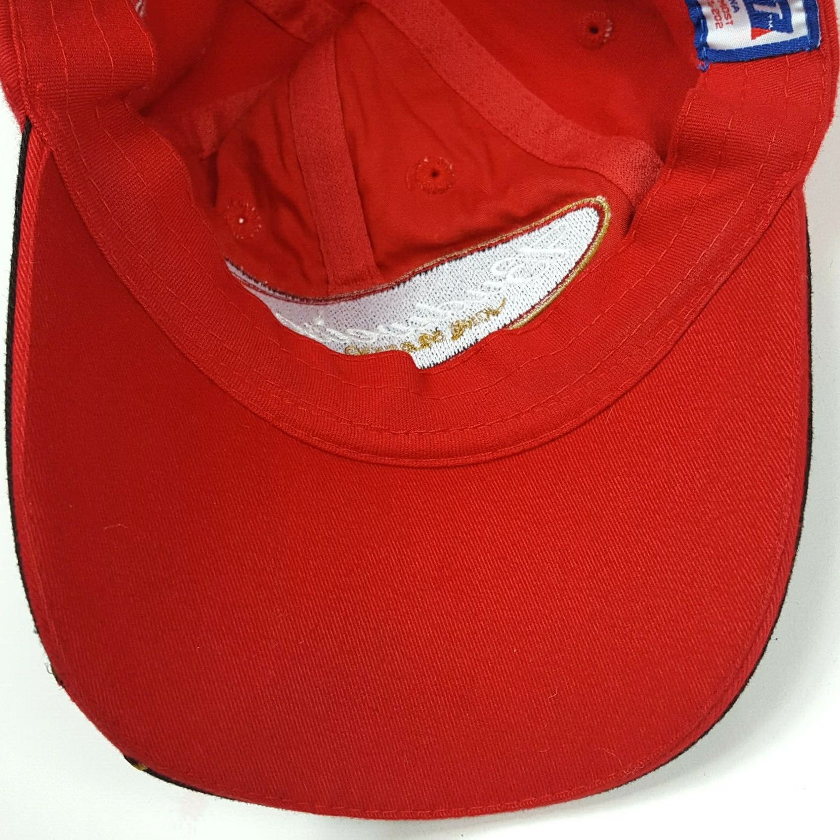 Chase Authentics VINTAGE Dale Earnhardt Jr Budweiser Racing Fitted NASCAR Cap Hat Red Men M 2 Tone Embroidered Retro 90s Sports Baseball Cap Size ONE SIZE - 6 Thumbnail