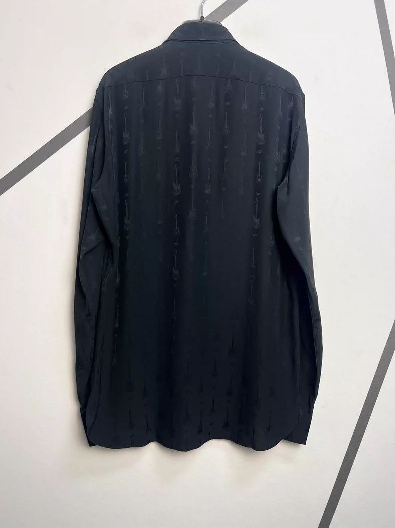 Saint Laurent Paris Saint Laurent ParisFall/Winter 15 Black Guitar Mulberry Si Size US XXS / EU 40 - 2 Thumbnail