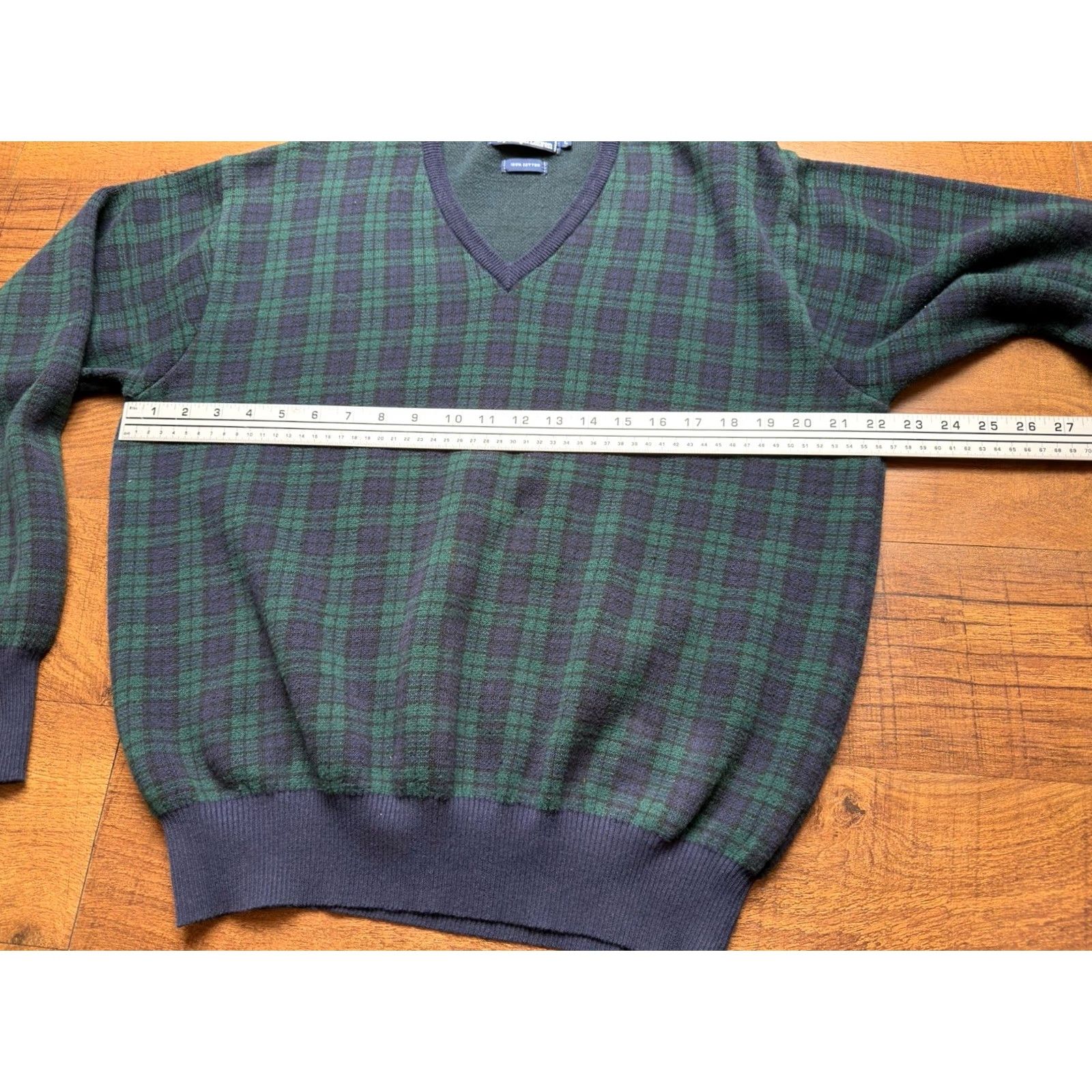 Polo Ralph Lauren VINTAGE Polo Ralph Lauren Sweater Blackwatch Tartan Plaid Men’s Size Large Size US L / EU 52-54 / 3 - 6 Thumbnail