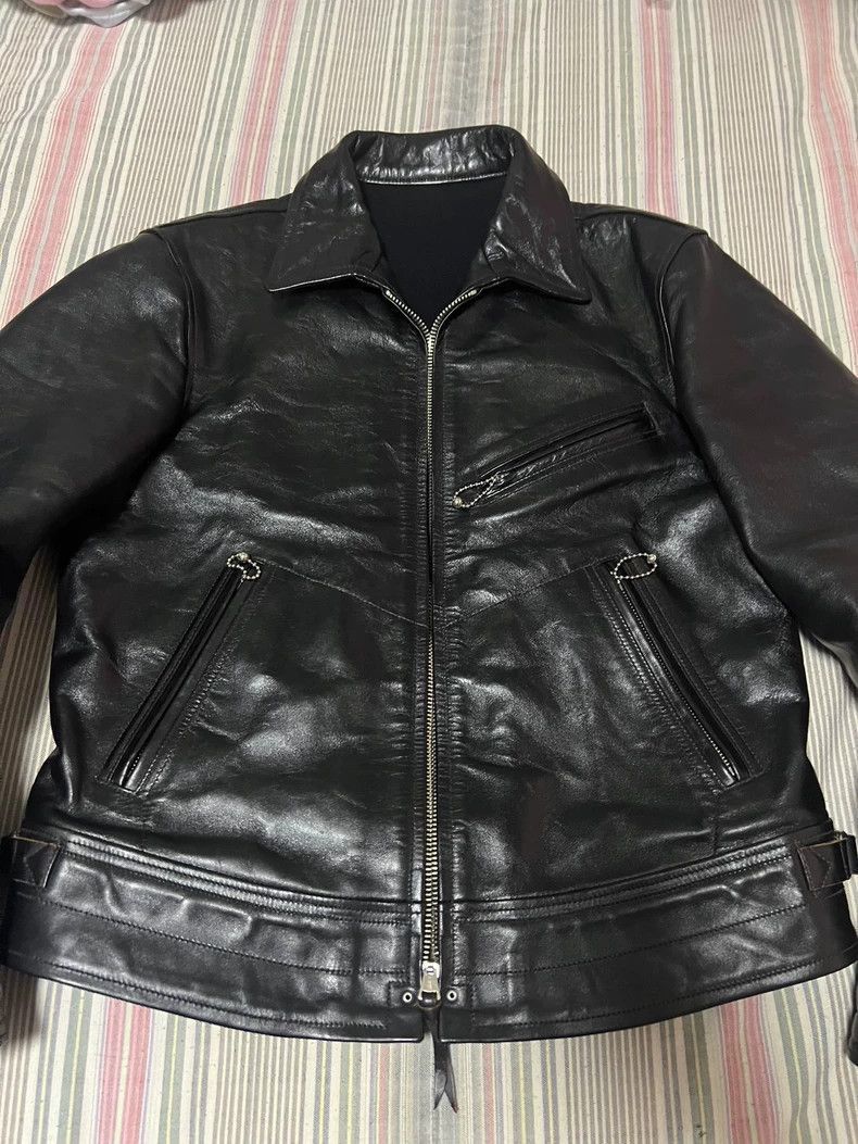 Freewheelers Freewheelers Horse skin leather coat-2506 Size US L / EU 52-54 / 3 - 1 Thumbnail