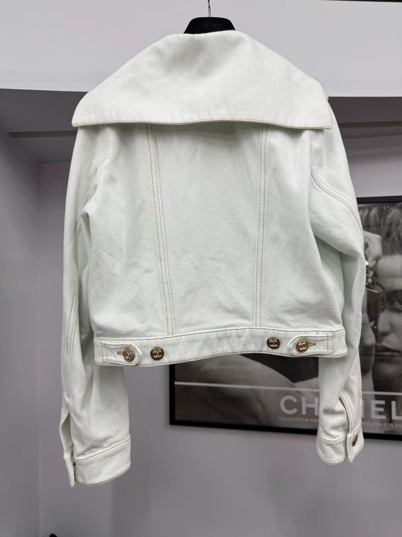 Chanel Chanel 24M beach series light blue denim jacket Size XS / US 0-2 / IT 36-38 - 3 Thumbnail