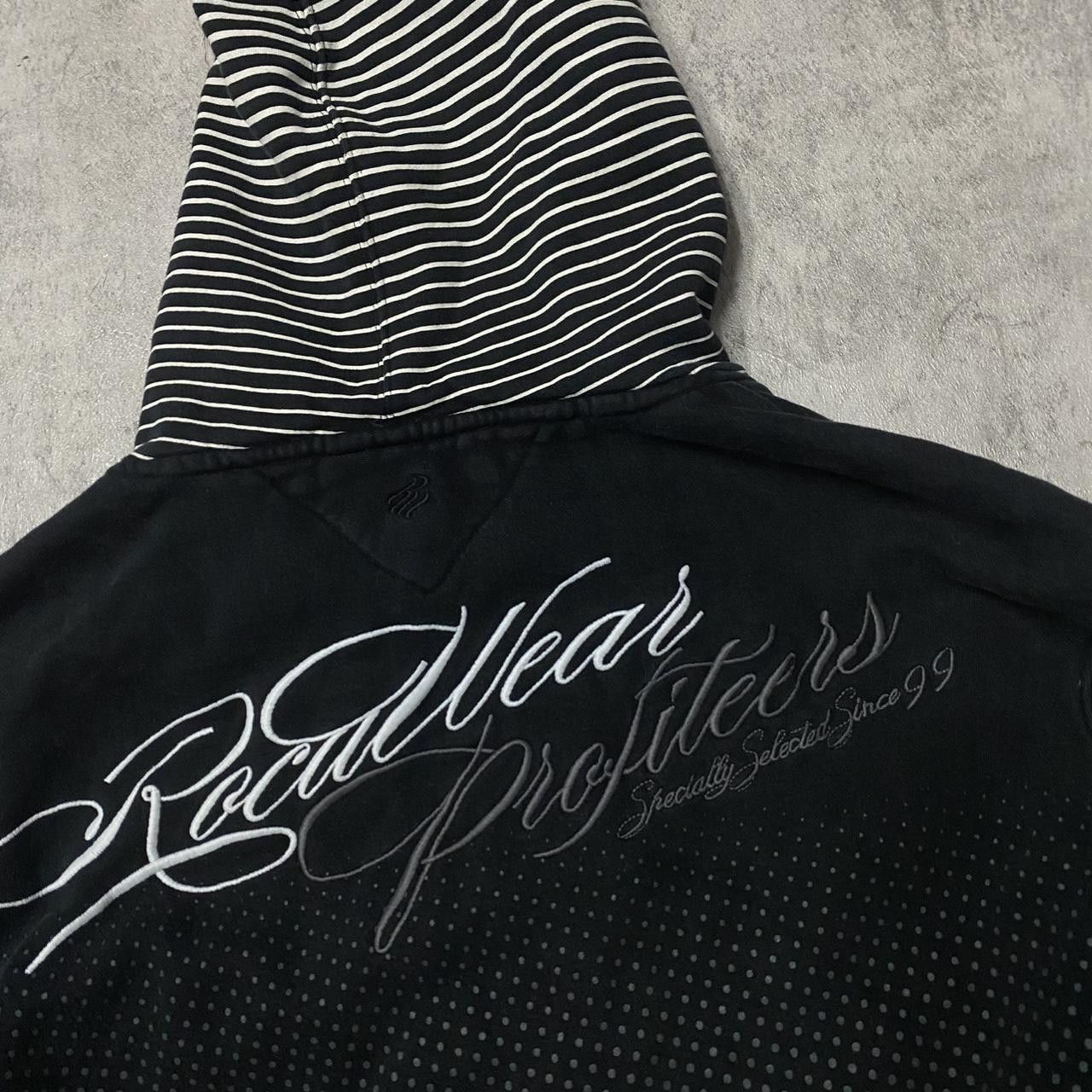 Other Black and white striped zip up hoodie Size US XL / EU 56 / 4 - 6 Thumbnail