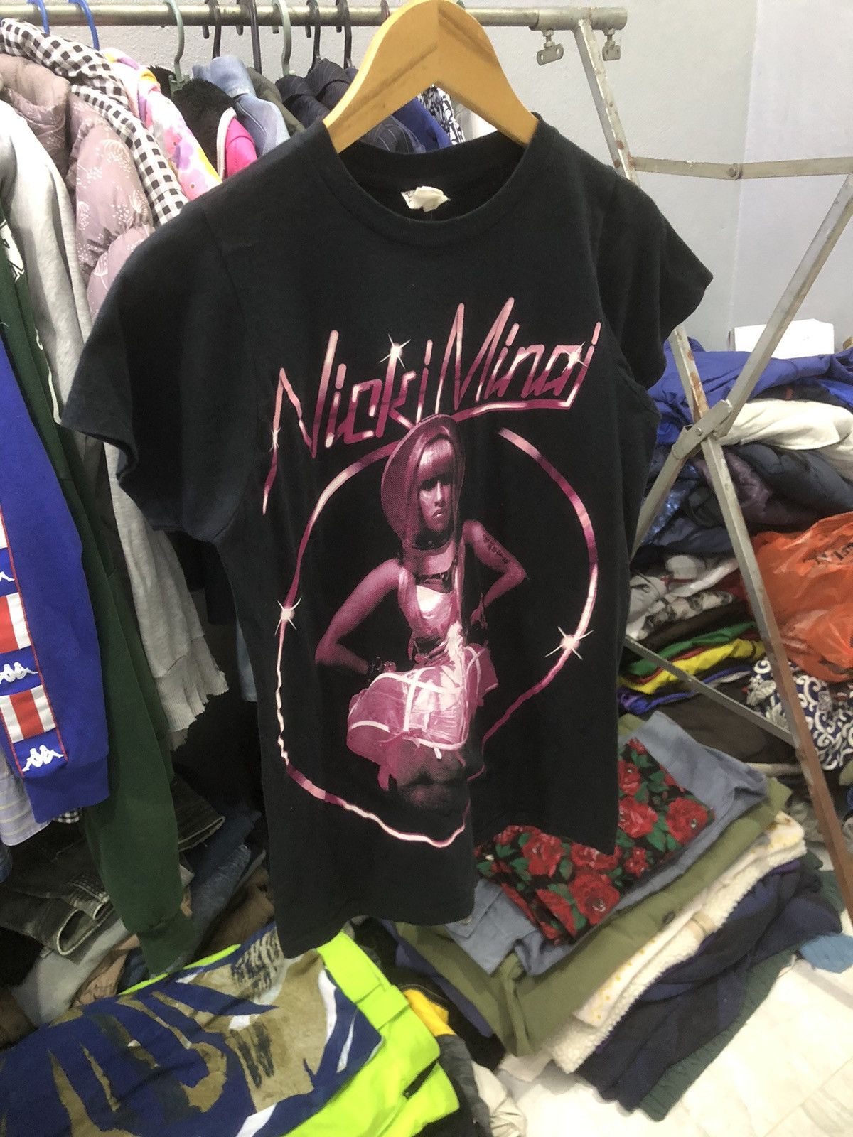 Band Tees × Rap Tees × Vintage Nicki minaj op shirt Size US XS / EU 42 / 0 - 3 Thumbnail