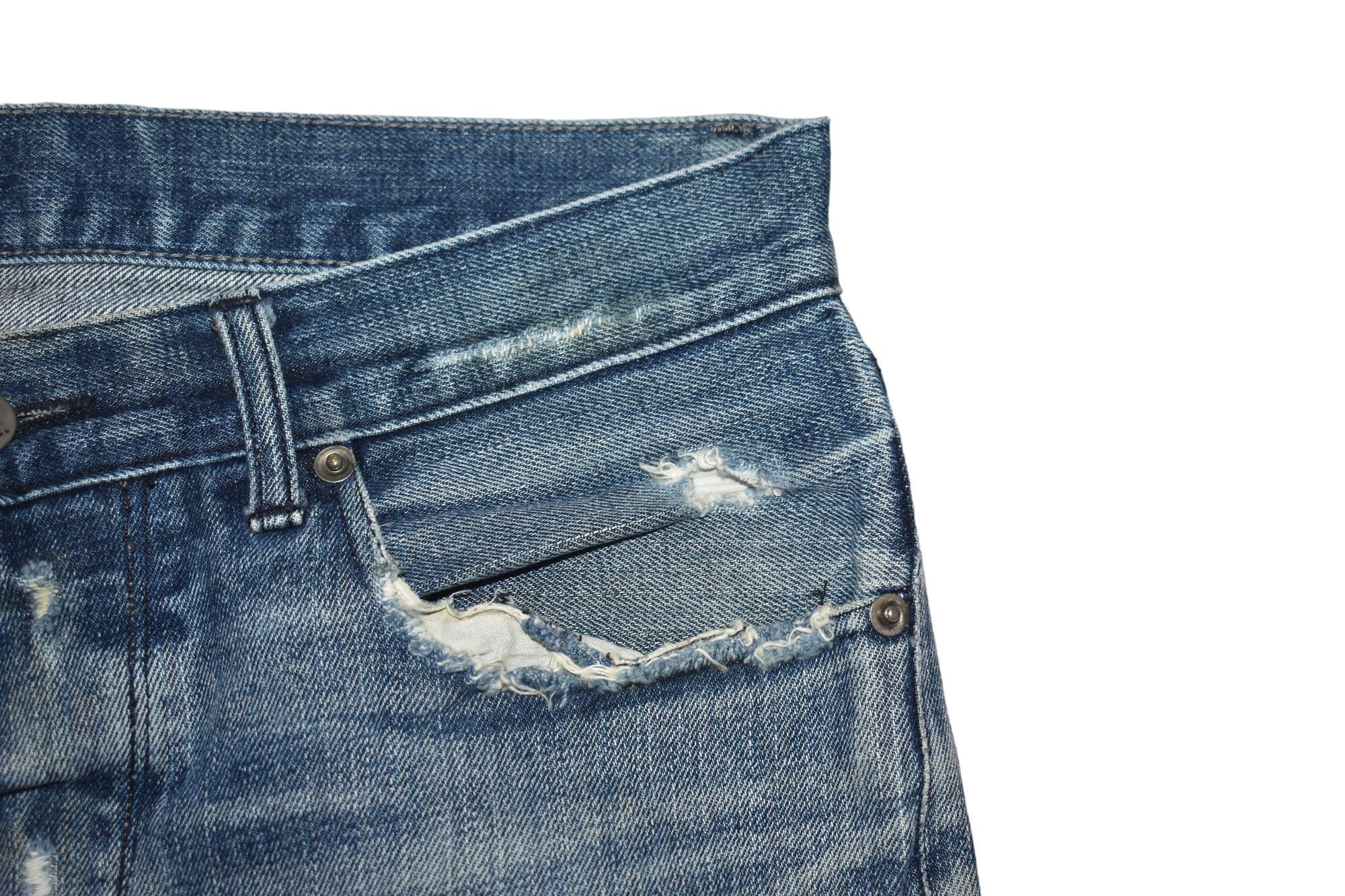 Japanese Brand × Ksubi Ksubi Jeans Distress Chitch Slim Tapered Size 34 Size US 34 / EU 50 - 6 Thumbnail