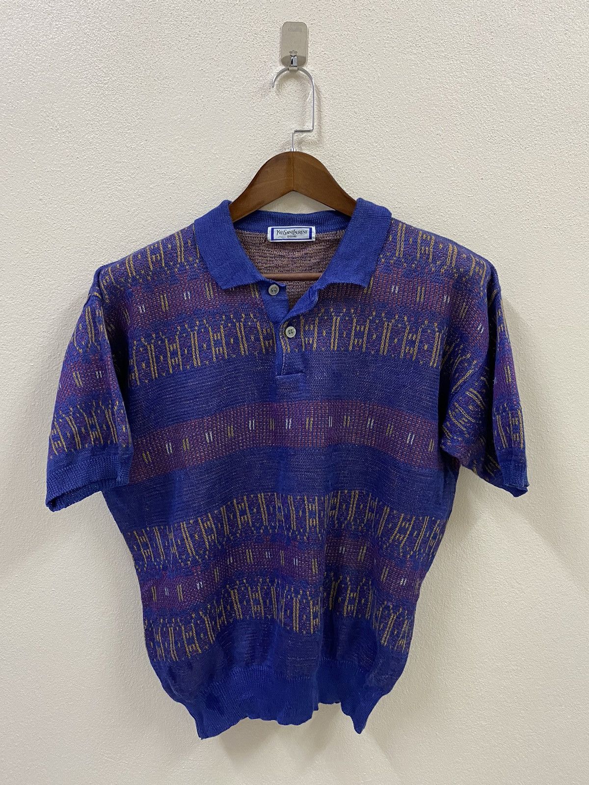 Vintage Yves Saint Laurent Polo Knitwear